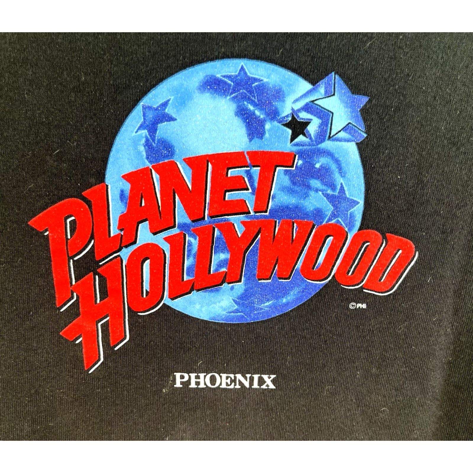 Planet Hollywood VINTAGE Planet Hollywood Phoenix Sweatshirt Mens XL Black USA Graphic Print Crew Neck Pullover Size US XL / EU 56 / 4 - 2 Thumbnail