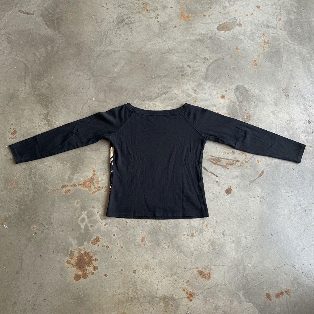 Desigual The Desigual Girl with a Straw Longsleeved Tee Size ONE SIZE - 4 Thumbnail
