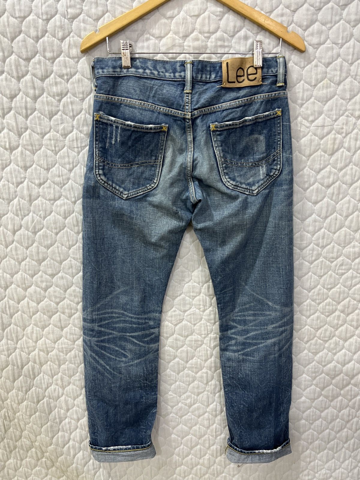 Lee 🔥🔥🔥ARCHIVE LEE SELVEDGE DENIM Size US 30 / EU 46 - 4 Thumbnail
