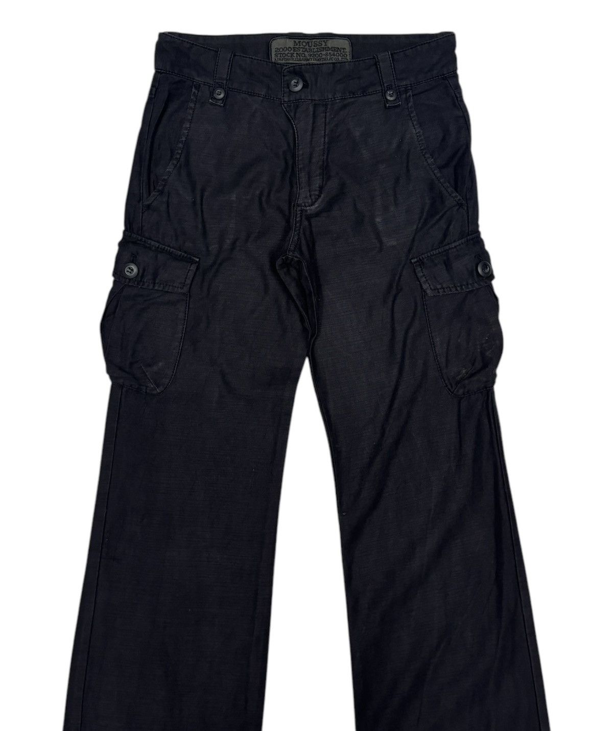 If Six Was Nine 💥FLARE💥80s Goa Lgb I6W9 Style Moussy Cargo Flared Pants Size US 30 / EU 46 - 4 Thumbnail