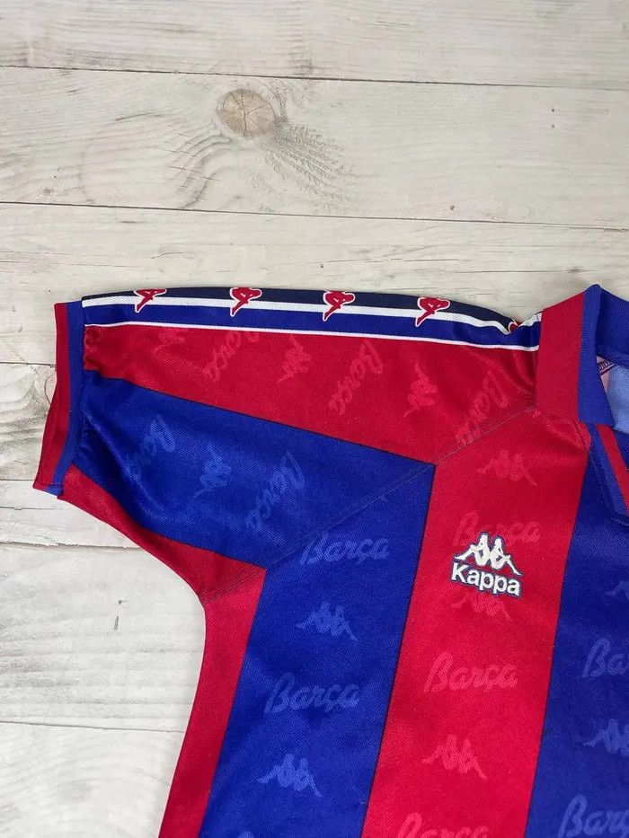 Kappa Vintage Barcelona 1995 1997 Nadal #20 Home Shirt Jersey Size US S / EU 44-46 / 1 - 4 Thumbnail
