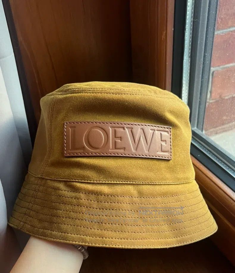 Loewe Loewe size 60 Fisherman Hat, Khaki Size ONE SIZE - 1 Thumbnail