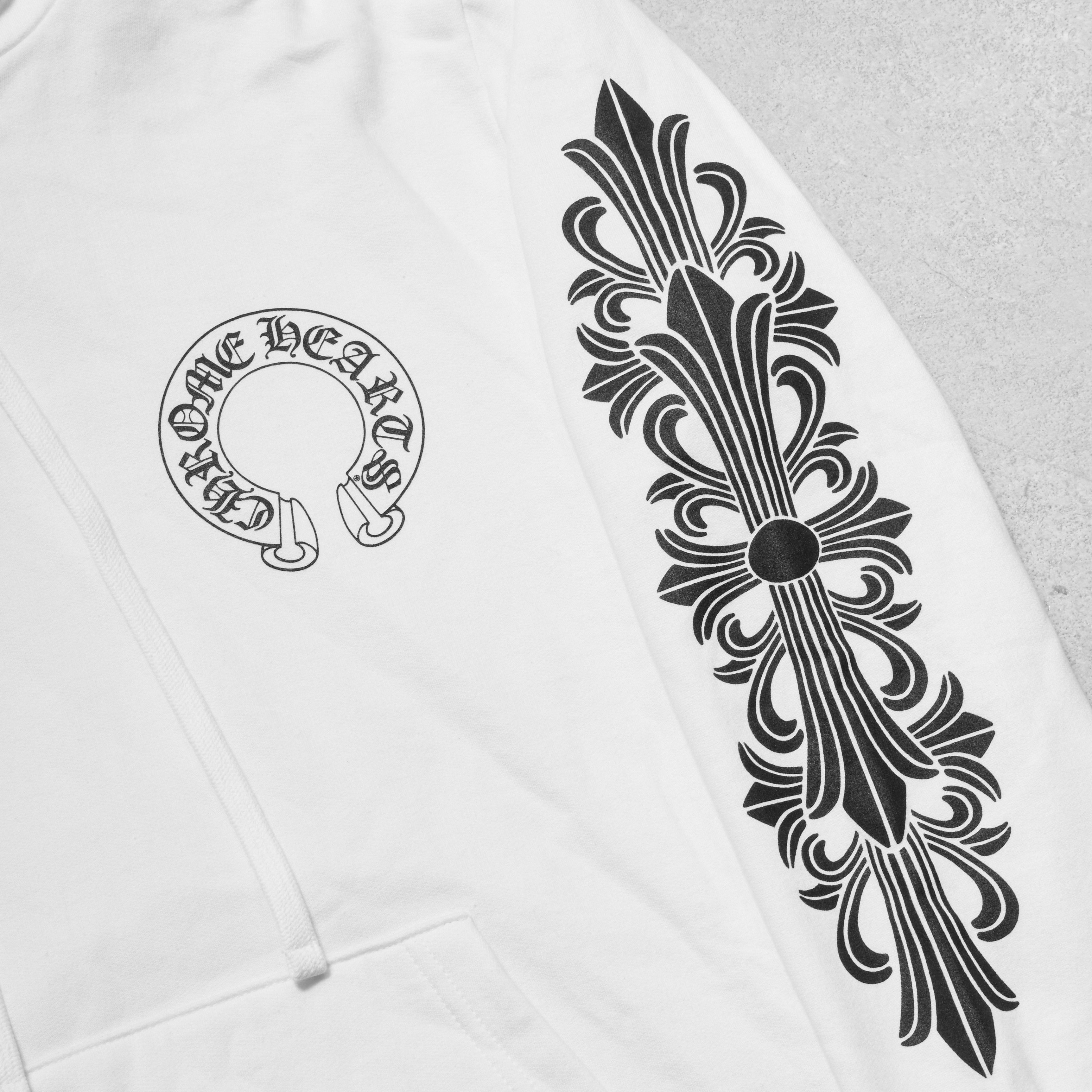 Chrome Hearts CHROME HEARTS HorseShoe Floral Hoodie Size US L / EU 52-54 / 3 - 5 Thumbnail