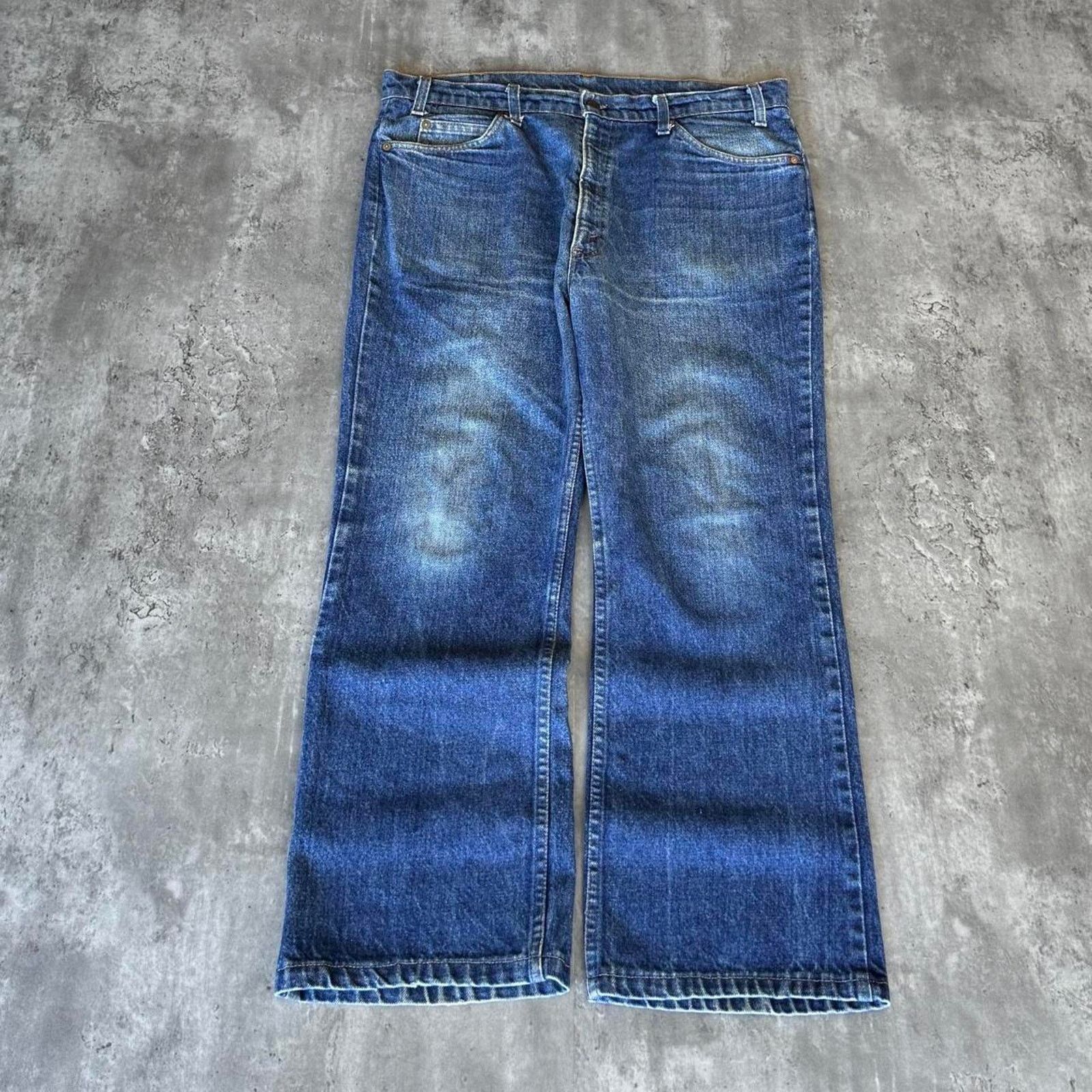 Levi's × Levi's Vintage Clothing Vintage 90s Levi’s Orange Tab Embroidered Denim Jeans Size US 36 / EU 52 - 2 Thumbnail