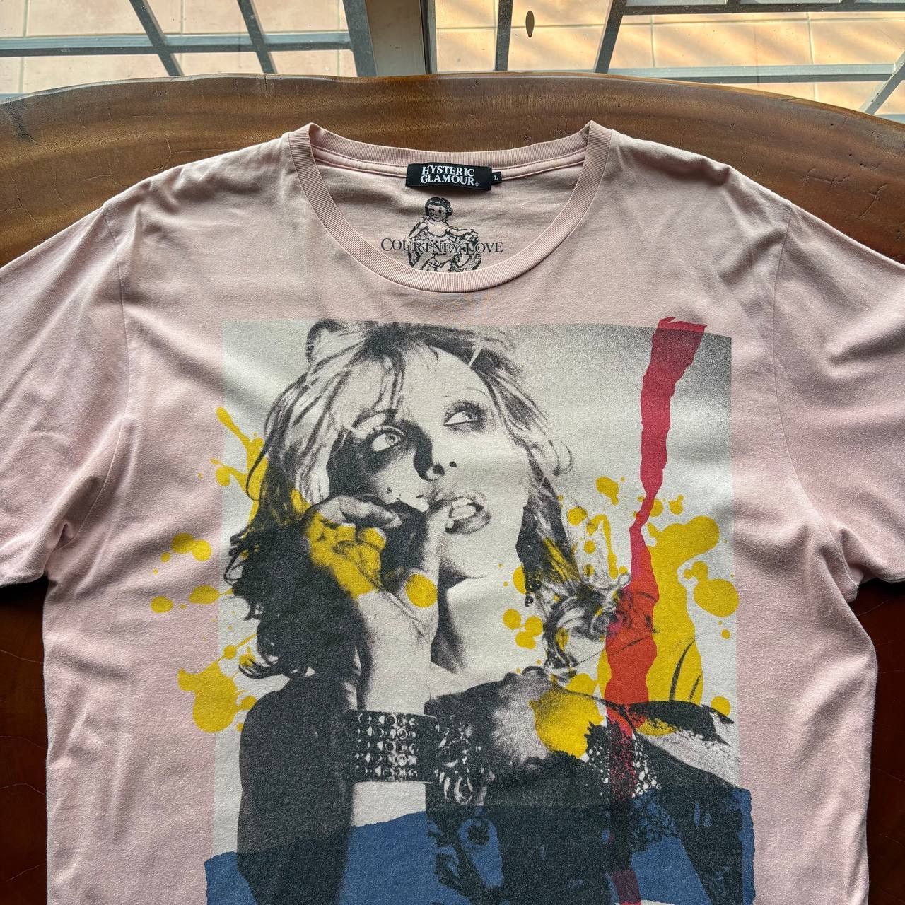 Hysteric Glamour Hysteric Glamour X Courtney Love Graphic Tshirt Size US L / EU 52-54 / 3 - 4 Thumbnail