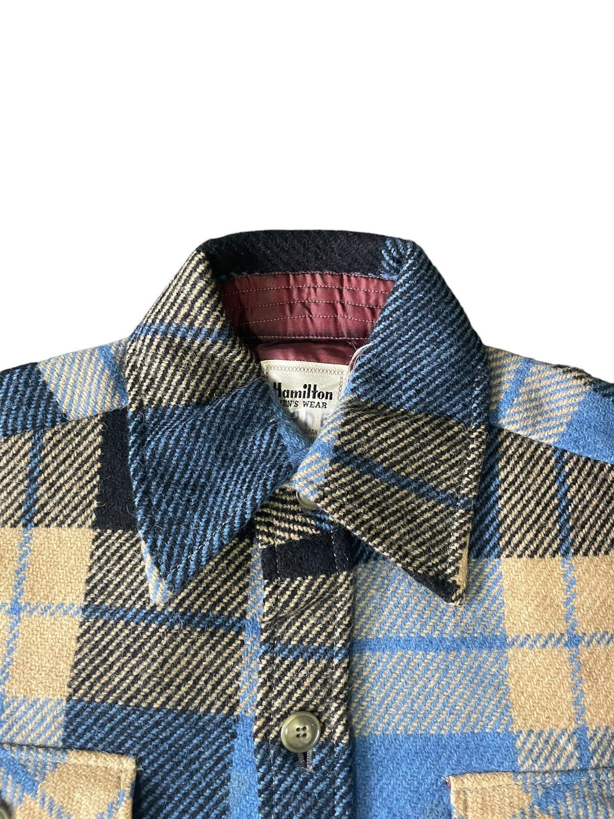 Hamilton Vintage Hamilton Wool Shirt Size US M / EU 48-50 / 2 - 4 Thumbnail