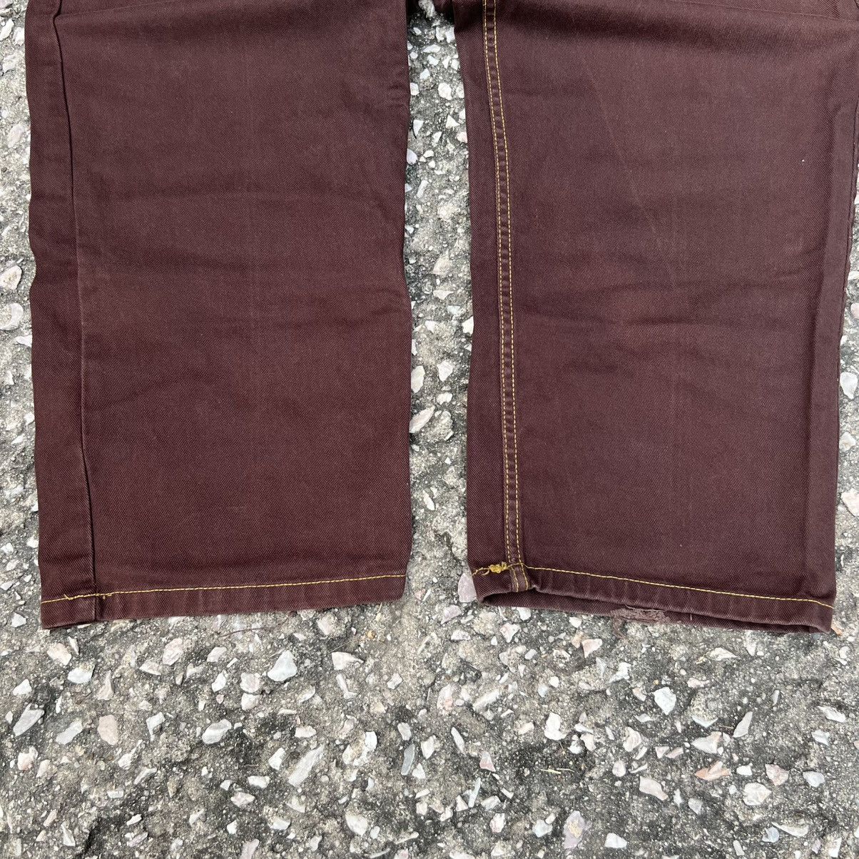 Southpole “y2k style” SOUTHPOLE BROWN BAGGY JEANS Size US 42 / EU 58 - 5 Thumbnail