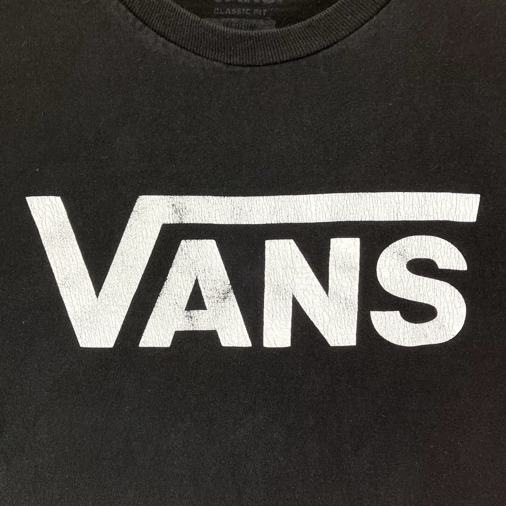 Vans VANS T-Shirt Mens Black Medium Classic Fit Graphic Print Logo 90s Retro Off The Wall Vans Logo Mens Size US M / EU 48-50 / 2 - 3 Thumbnail