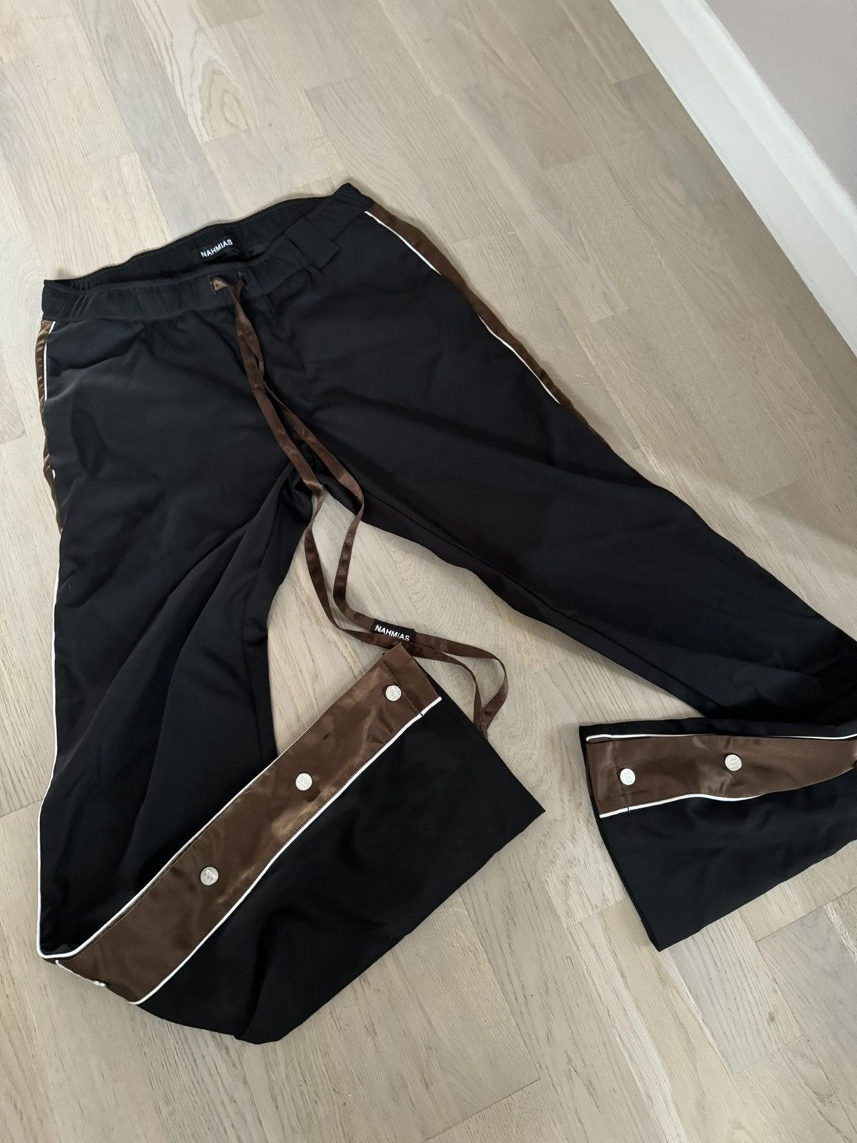Nahmias NAHMIAS track pants SEE PHOTOS FOR REAL TAPE MEASUREMENTS Size US 30 / EU 46 - 1 Thumbnail