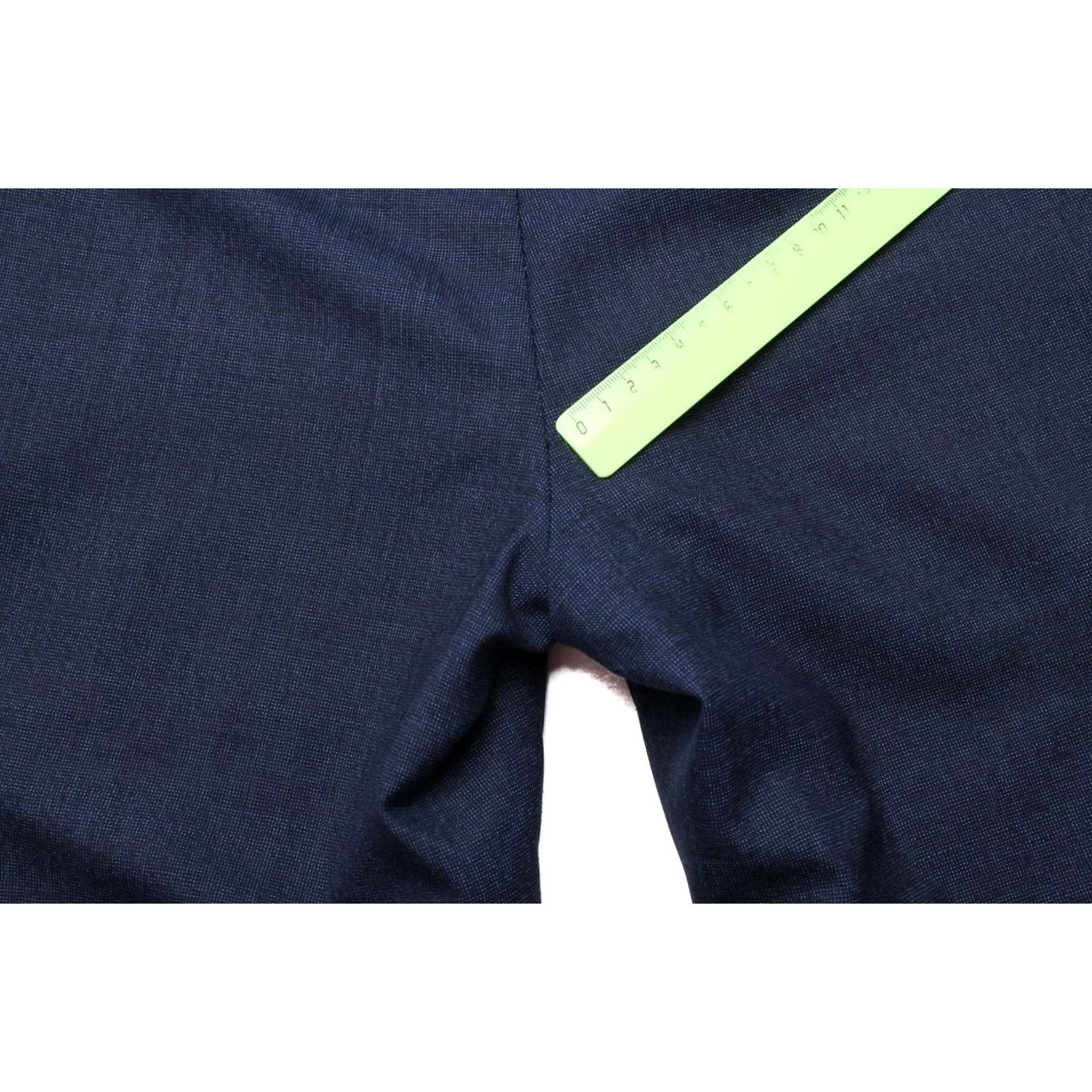 Suitsupply SUITSUPPLY Brescia Trousers Men's UK 36S W31 Wool Slim Fit Pleated Blue Dress Pants Formal Business Size US 36 / EU 52 - 8 Thumbnail