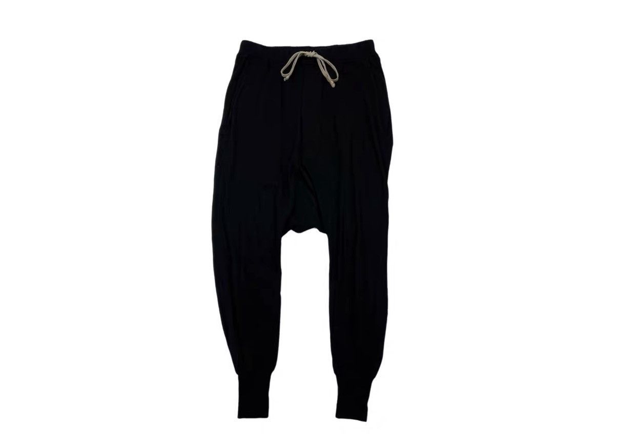 Rick Owens Rick Owens DRKSHDW Drawstring Dropped Crotch Trousers J31 Size US 28 / EU 44 - 1 Thumbnail