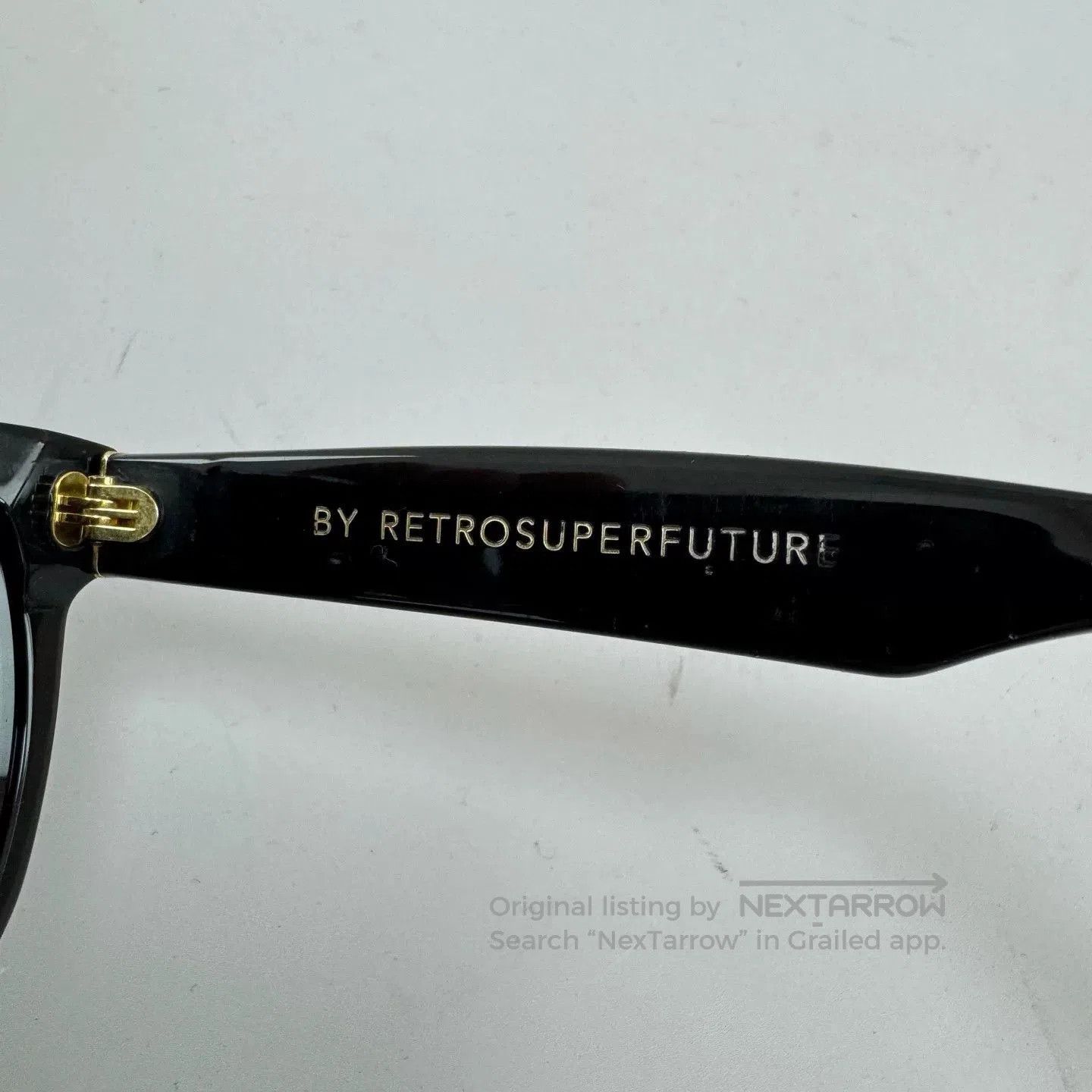 Retrosuperfuture Retro Super Future Black Sunglasses. Size ONE SIZE - 6 Thumbnail