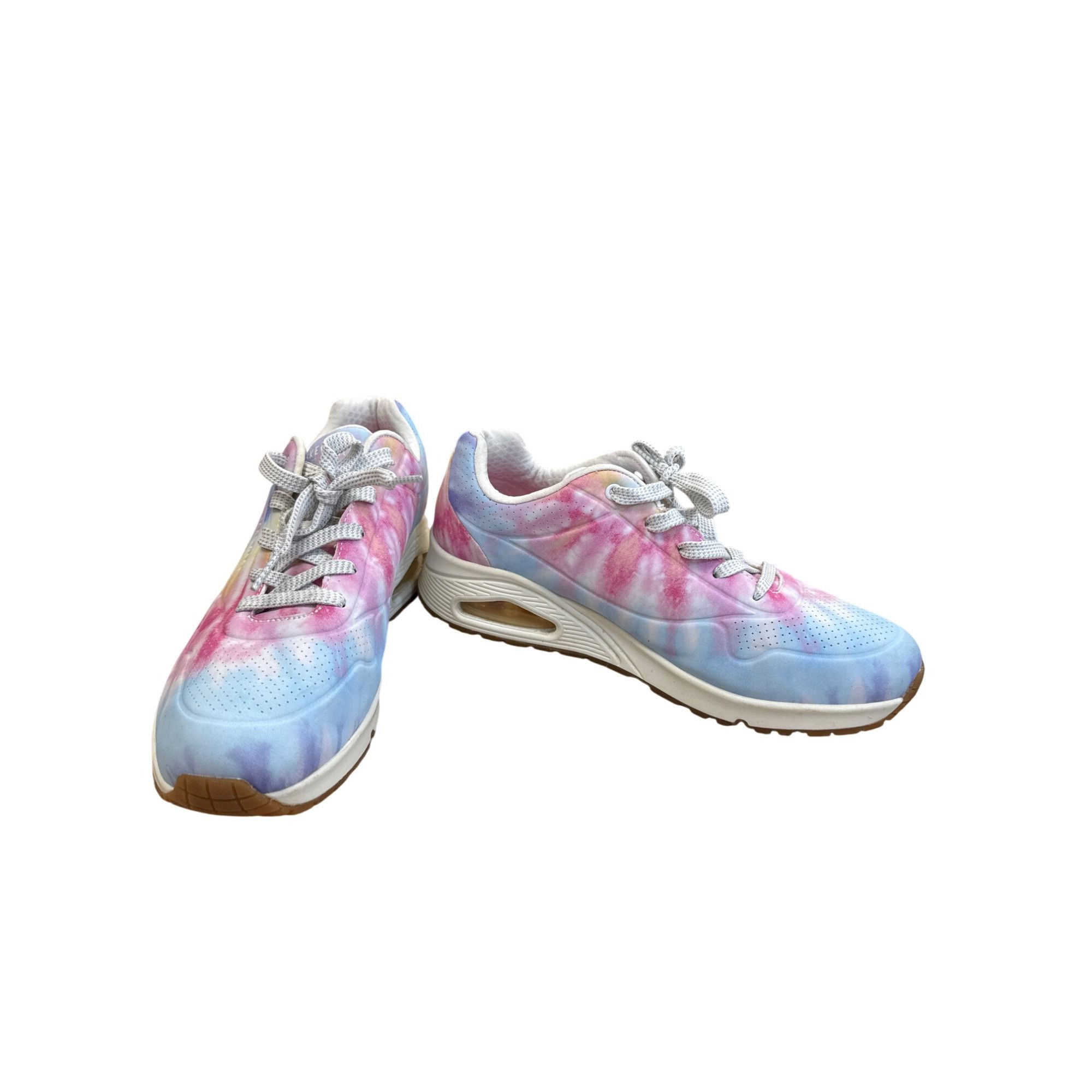 SKECHERS Skechers Womens Tie-Dye Athletic Sneakers Lace-Up Comfort Sh Size US 11 / IT 41 - 1 Thumbnail