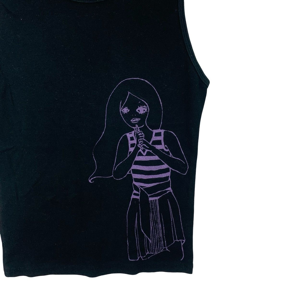 destin DESTIN Minimalist line art graphic Tee Shirt Tank Top Made Size M / US 6-8 / IT 42-44 - 5 Thumbnail