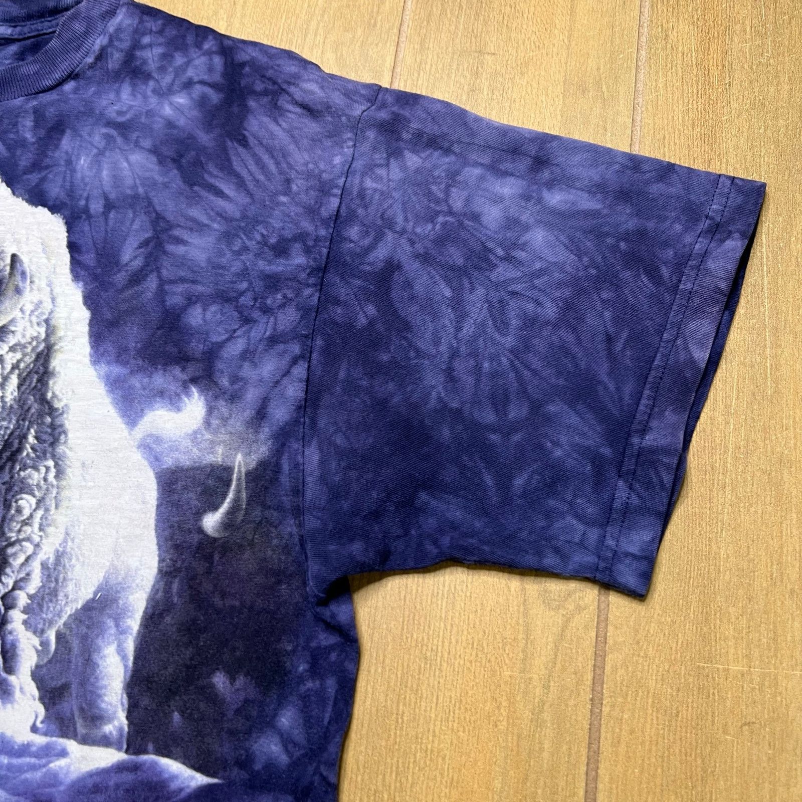 Vintage Vintage WILD BUFFALO TIE-DYE THE MOUNTAIN T-Shirt Sz L Y2K Size US L / EU 52-54 / 3 - 3 Thumbnail