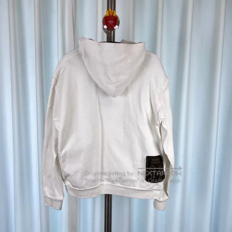 Louis Vuitton Louis Vuitton White Cotton Men's Hoodie . Size US L / EU 52-54 / 3 - 2 Thumbnail