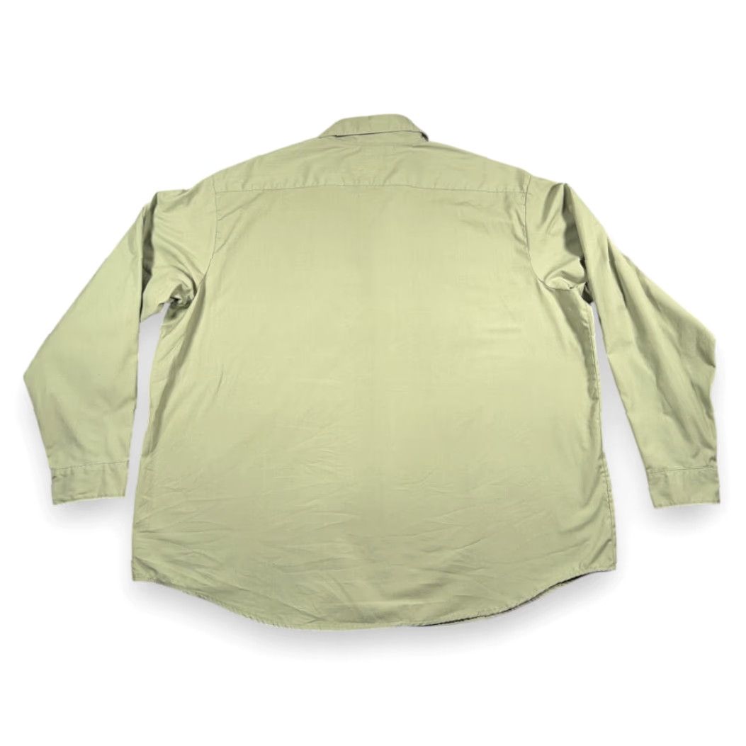 Sears VINTAGE Sears Shirt Adult 2XL Green Industrial Workwear Sage Perma Prest 70s Size US XXL / EU 58 / 5 - 3 Thumbnail