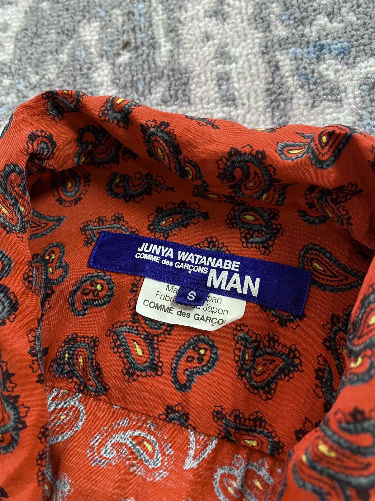 Comme des Garcons Junya Watanabe Comme des Garcons paisley shirt Size US S / EU 44-46 / 1 - 5 Thumbnail