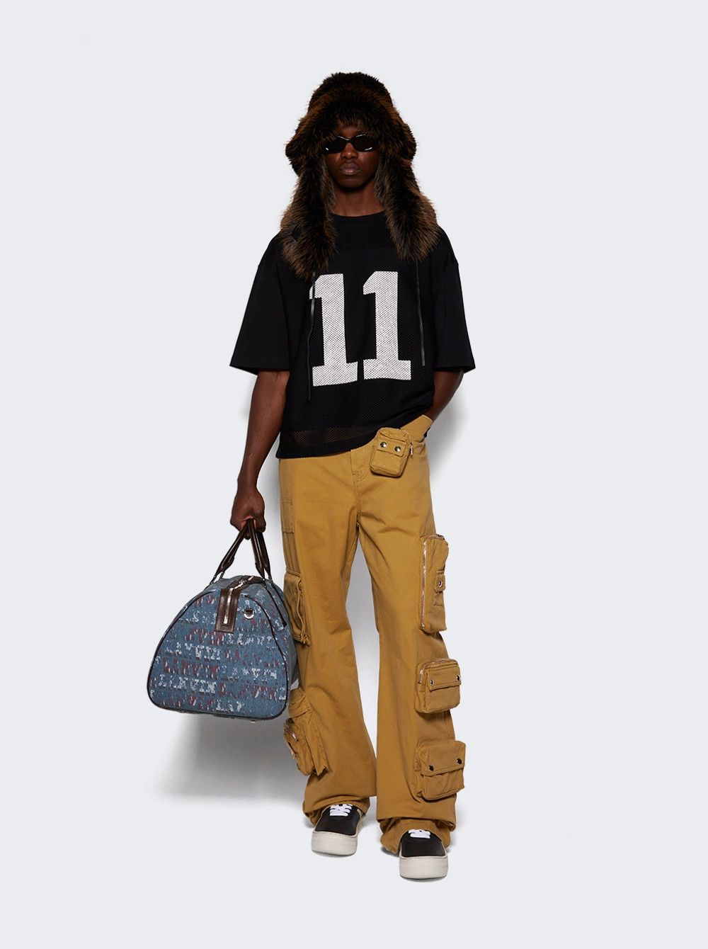 Lanvin o1mle0426 Utility Pocket Pants in Neutrals Size US 34 / EU 50 - 2 Thumbnail