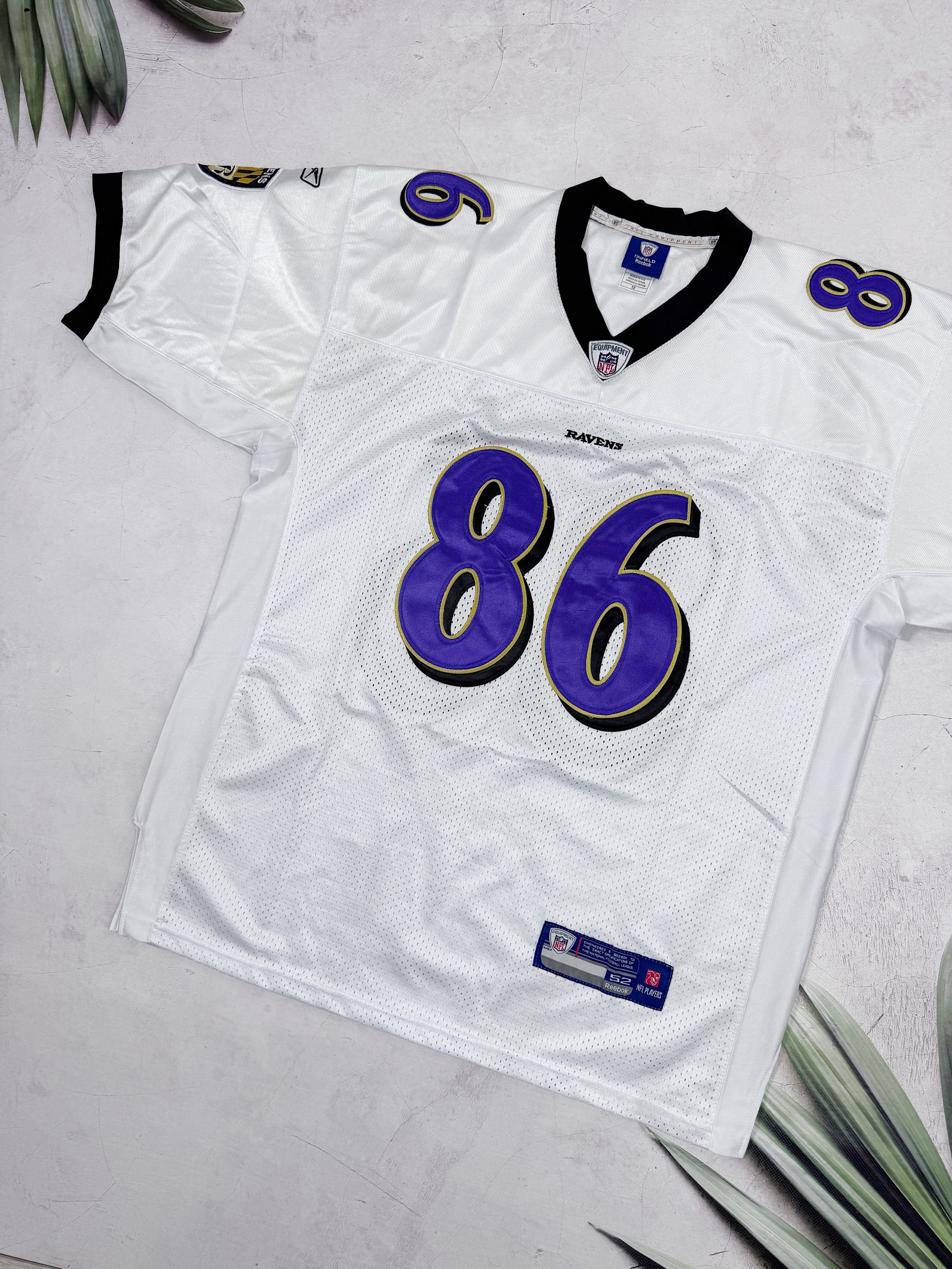 NFL 2003 - 2005 Baltimore Ravens NFL Jersey #86 HEAP by Reebok Size US L / EU 52-54 / 3 - 3 Thumbnail