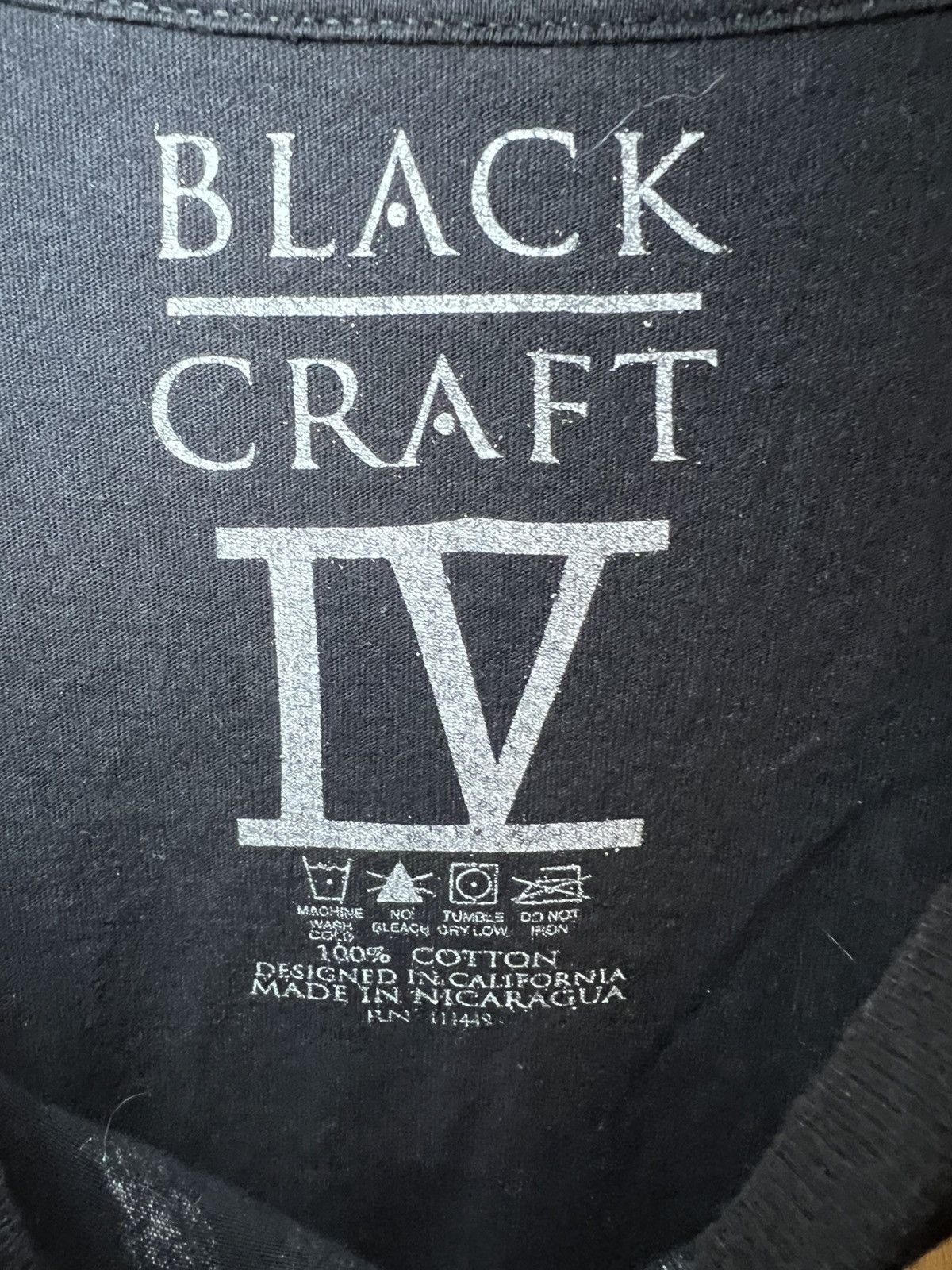Vintage Vintage Black Craft cult goat moon aop longsleeve shirt Size US XL / EU 56 / 4 - 4 Thumbnail