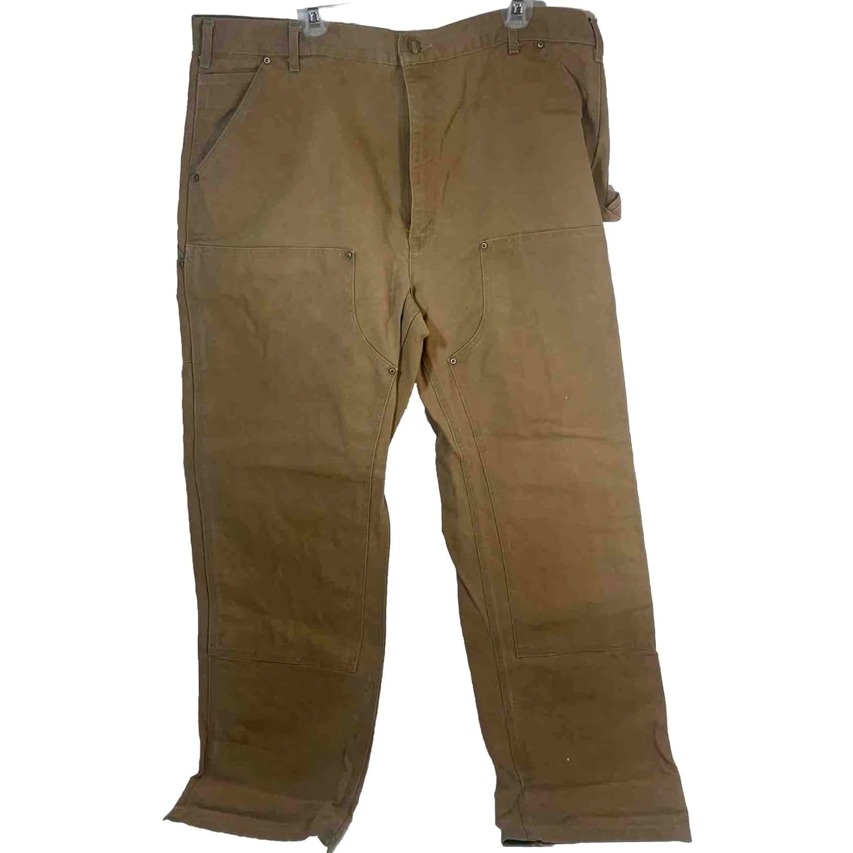 Carhartt VINTAGE Carhartt B01 Brown Double Knee Carpenter Pants Men 42x32 Workwear Carpenters Duck Canvas Size US 42 / EU 58 - 2 Thumbnail