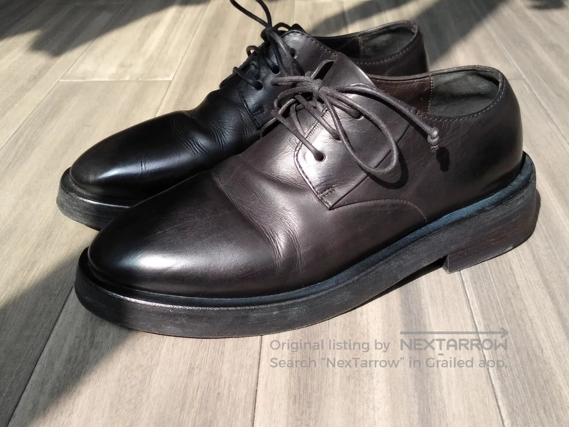 Marsell Marsell MM2771 Derby Casual Leather Shoes. Size US 8 / EU 41 - 3 Thumbnail