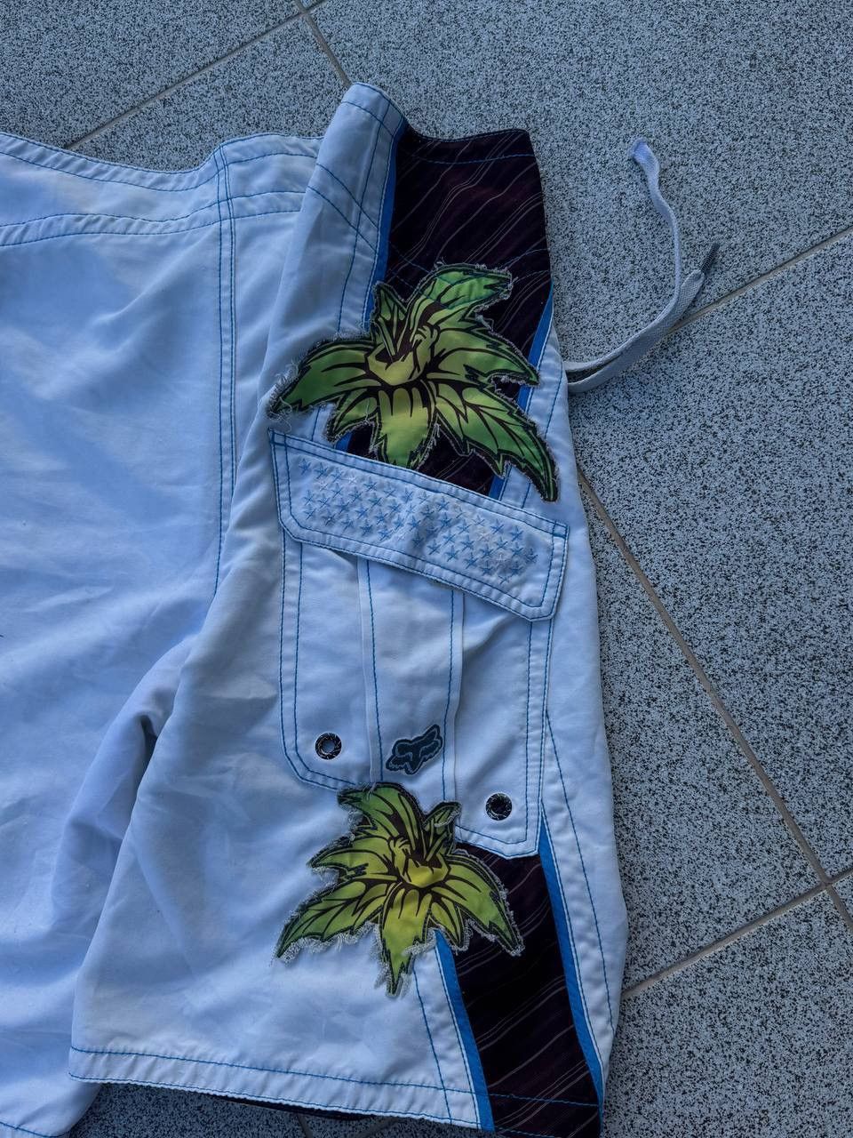 Fox Racing Vintage Fox Racing Deluxe Boardshorts Y2K Surf & Streetwear) Size US 32 / EU 48 - 4 Thumbnail