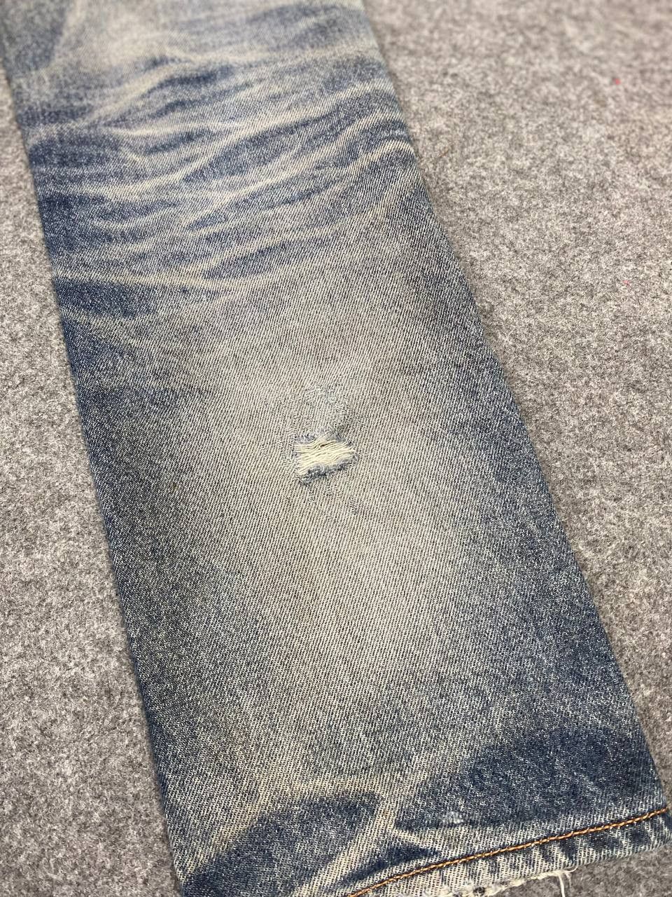 Japanese Brand japanese brand distressed denim nice design Size US 33 - 5 Thumbnail