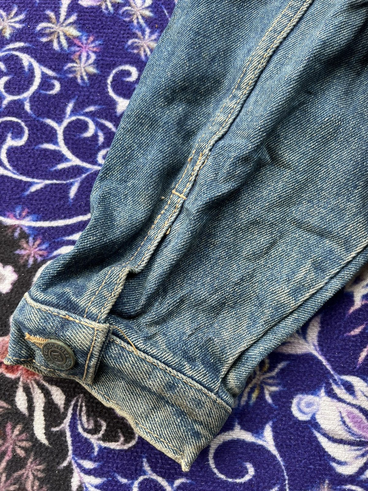 Japanese Brand Vintage Fittz Japanese Brand Indigo Denim Jacket Size US L / EU 52-54 / 3 - 13 Thumbnail