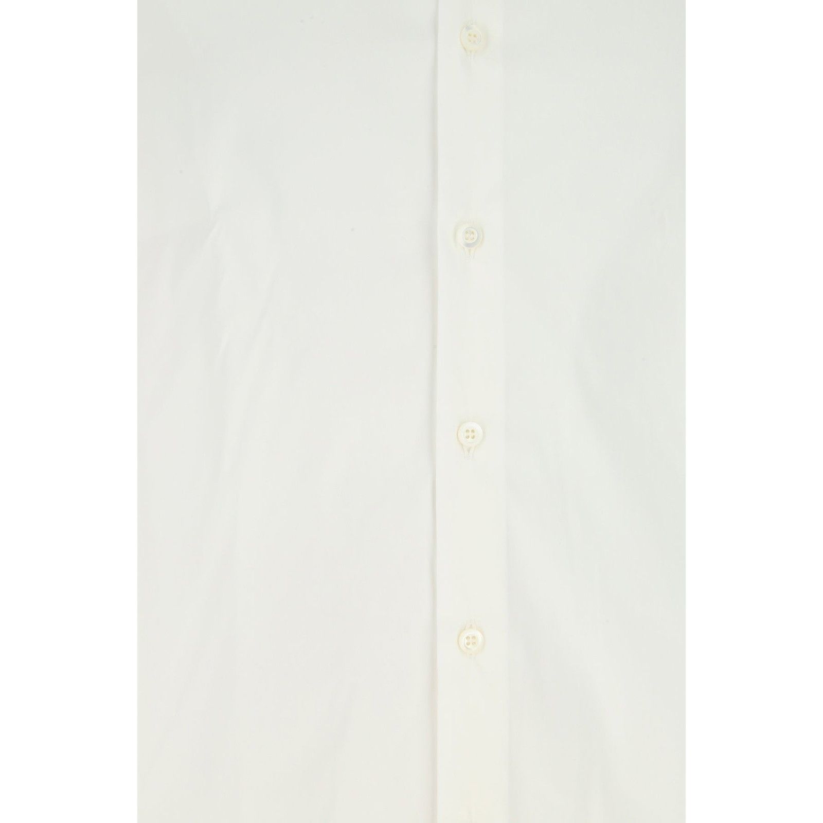 Prada PRADA White Poplin Shirt New & Authentic (Men's size:S;) Size US S / EU 44-46 / 1 - 3 Thumbnail
