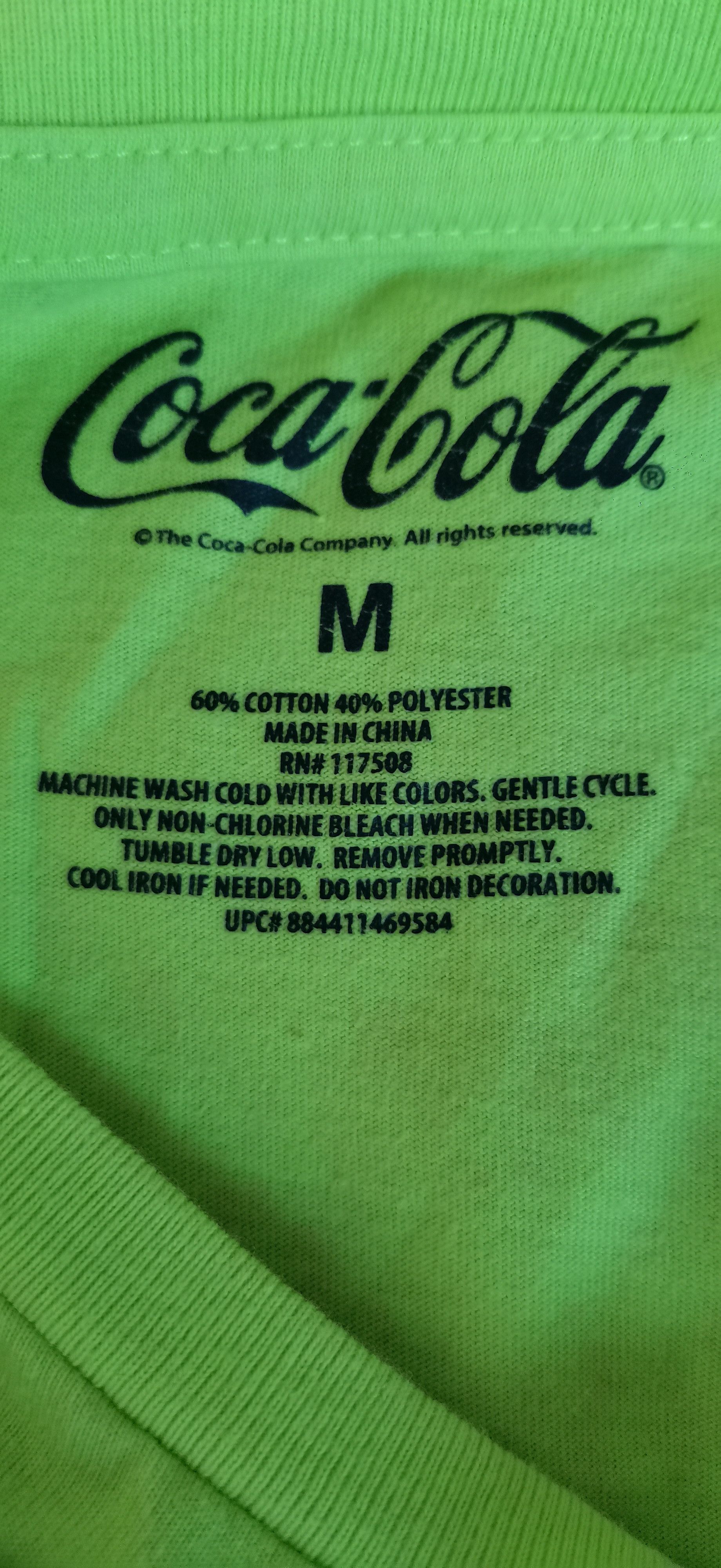 Coca Cola Coca-Cola LongSleeve tee green /yellow - M Size US M / EU 48-50 / 2 - 3 Thumbnail