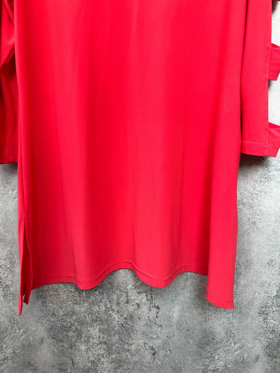 Joseph Ribkoff Joseph Ribkoff Red Ladder Sleeve Tunic Dress Canada Size M / US 6-8 / IT 42-44 - 8 Thumbnail
