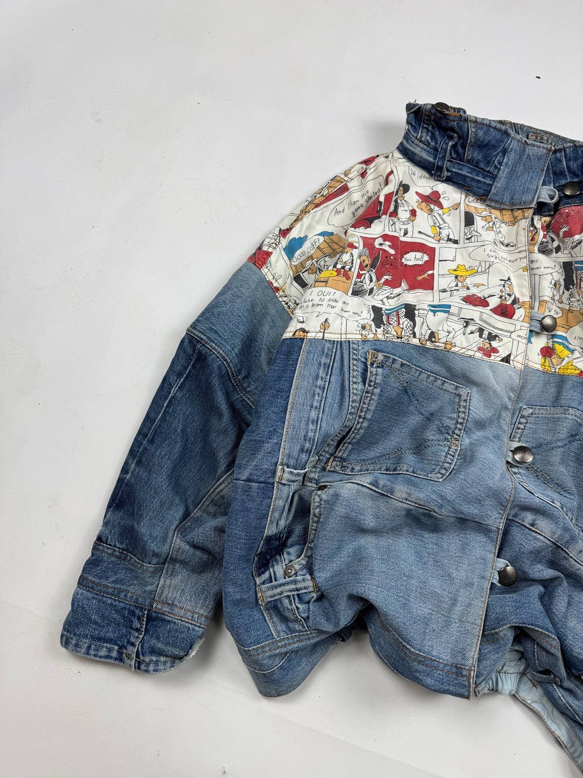 Other Avant Garde Vintage Patchwork Denim Jacket Workwear Style Size US XL / EU 56 / 4 - 3 Thumbnail