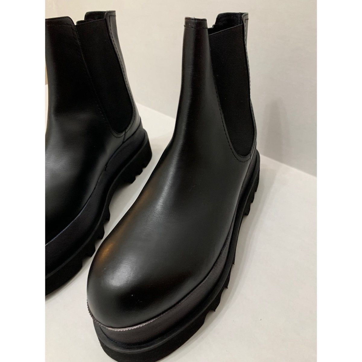 Helmut Lang HELMUT LANG CHELSEA CHUNKY ANKLE BOOTS Size US 10.5 / EU 43-44 - 2 Thumbnail