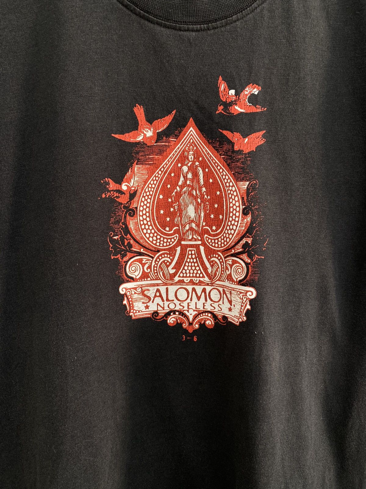 Salomon 🇺🇸🧗 Outdoor Salomon T-Shirt Y2K Rare Retro Mountains Size US L / EU 52-54 / 3 - 4 Thumbnail