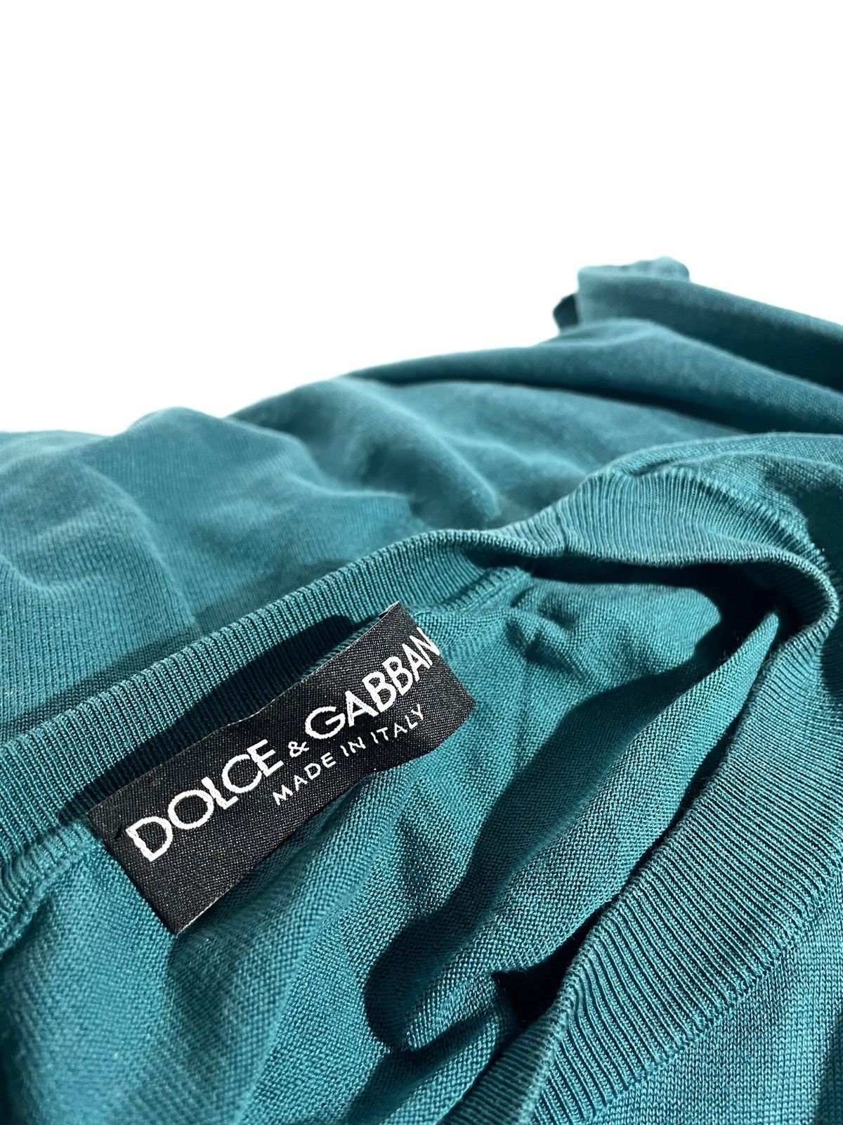 Designer × Dolce & Gabbana Dolce & Gabbana Women Lightweight Blue Wool Sweater Size S-M Size S / US 4 / IT 40 - 6 Thumbnail