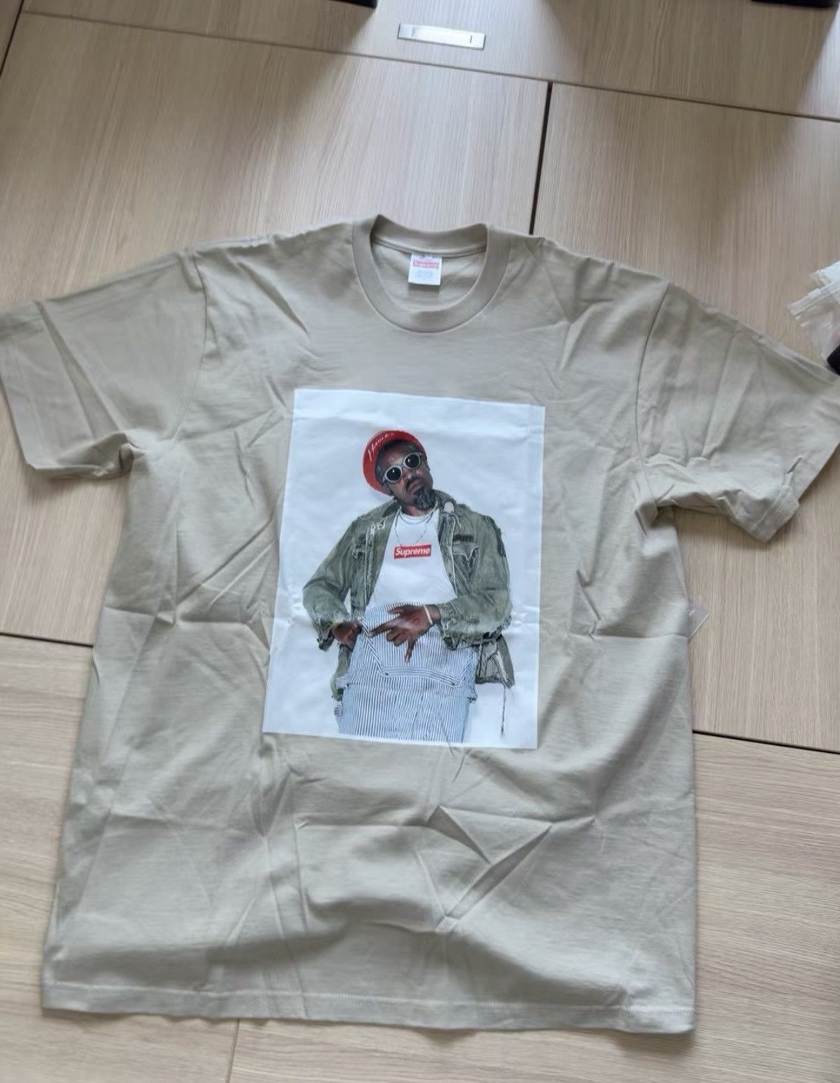 Supreme Supreme André 3000 Photo Tee J44 Size US L / EU 52-54 / 3 - 1 Thumbnail