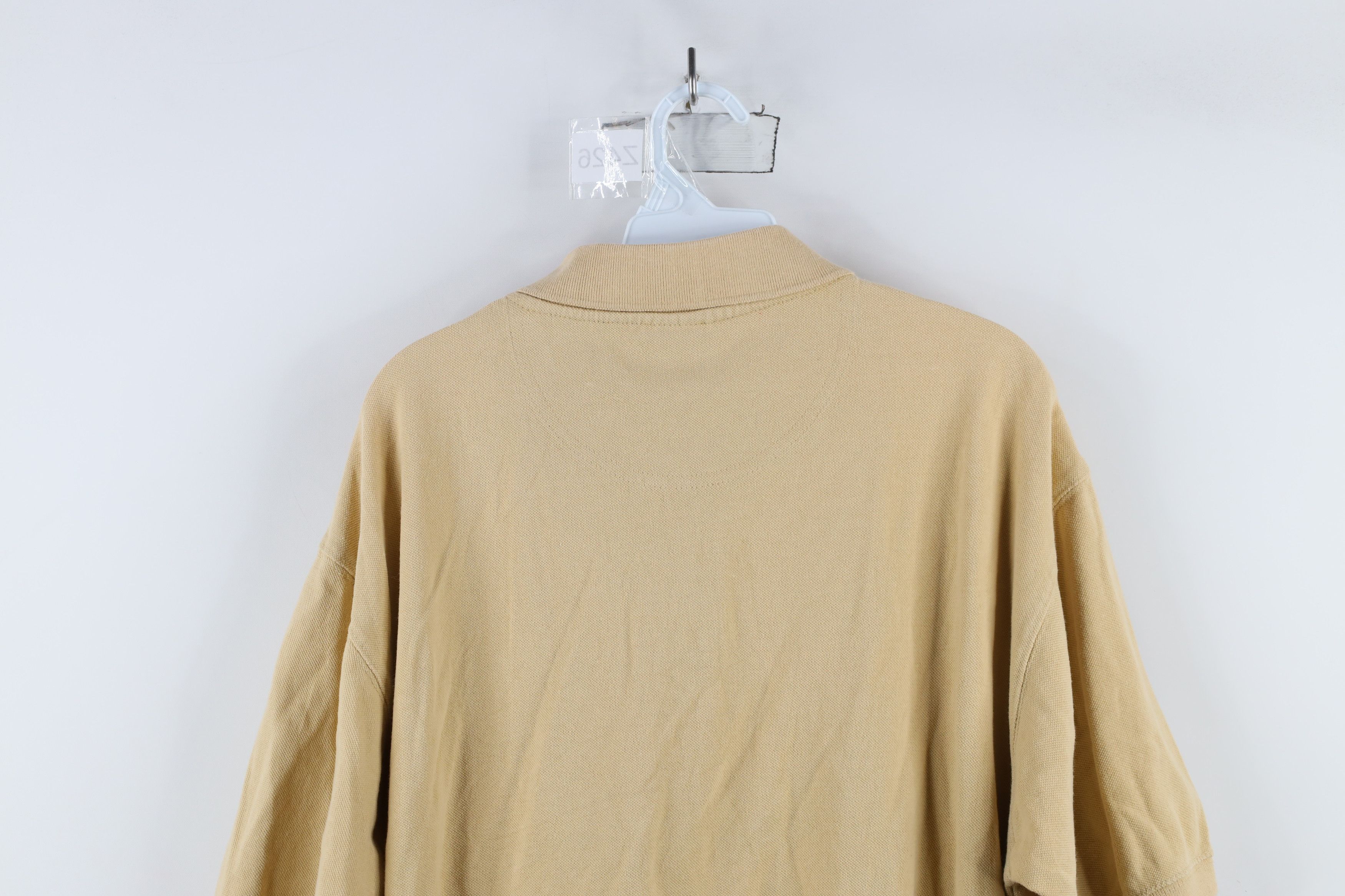 Vintage Vintage 90s Dame University Irish Collared Polo Shirt Gold Size US L / EU 52-54 / 3 - 13 Thumbnail