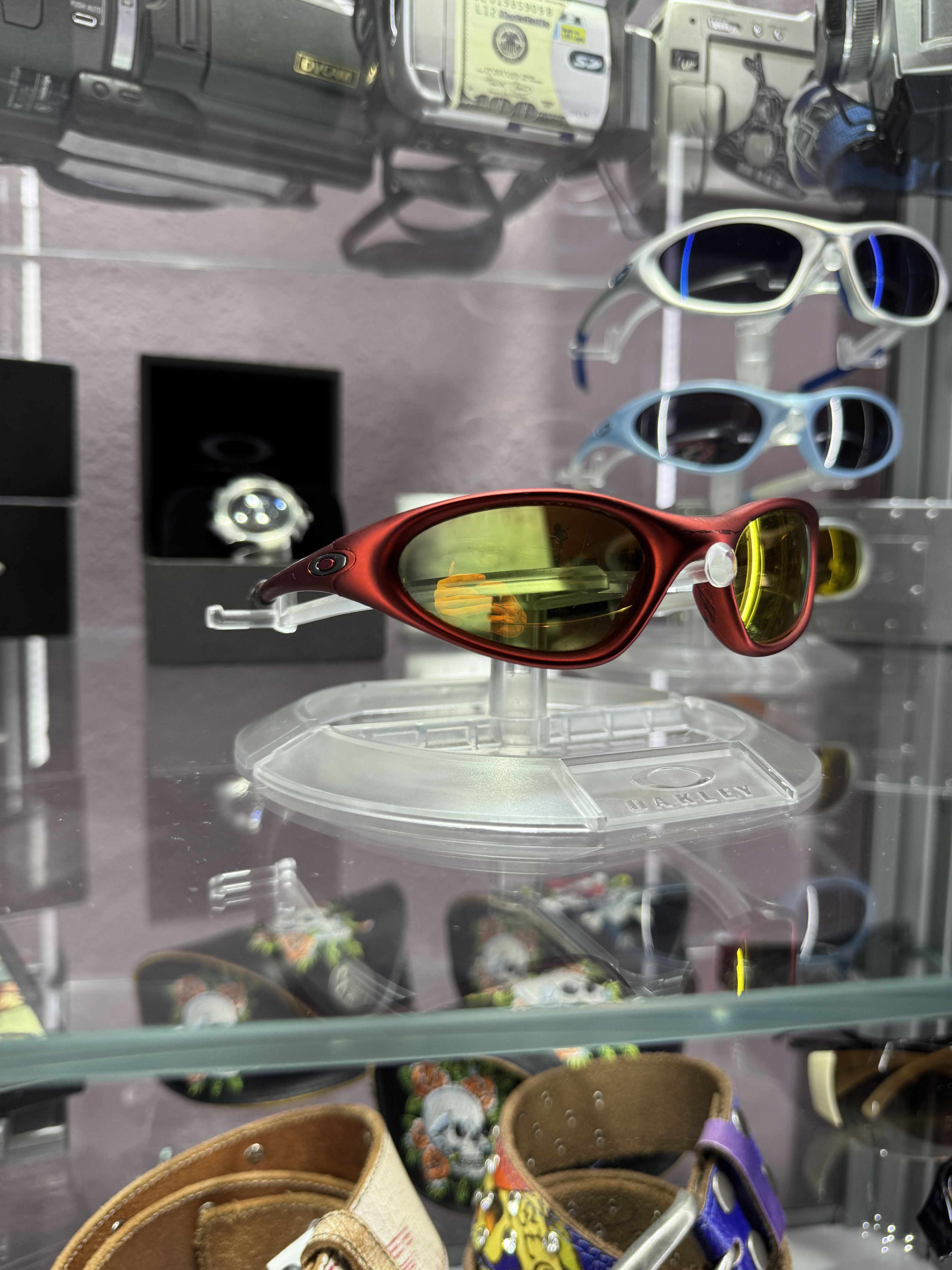 Oakley Oakley FMJ Red Iridium Sunglasses Size ONE SIZE - 1 Thumbnail