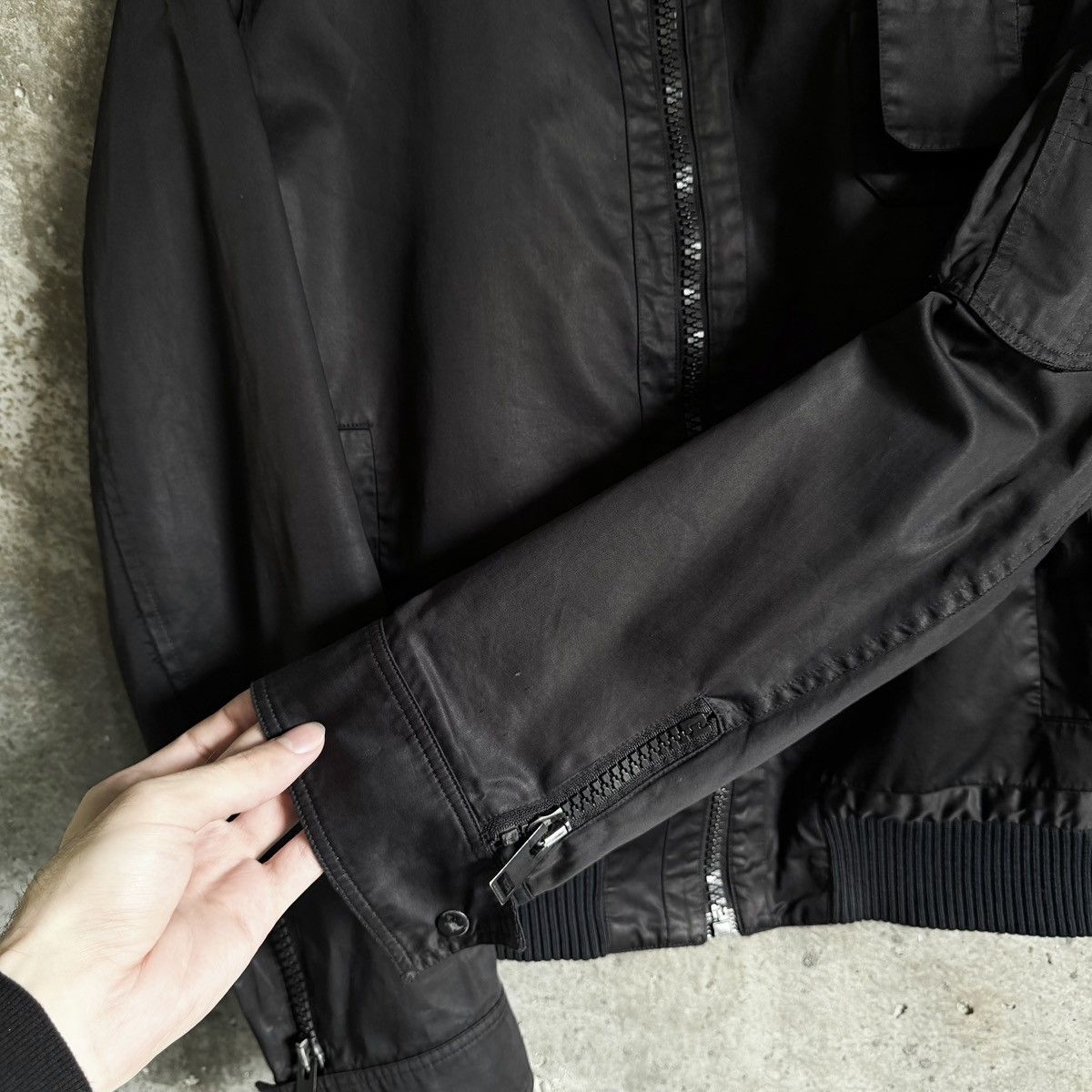 Dior × Hedi Slimane Dior By Hedi Slimane SS05 Waxed Utility Officer Jacket Sz 52 Size US L / EU 52-54 / 3 - 5 Thumbnail