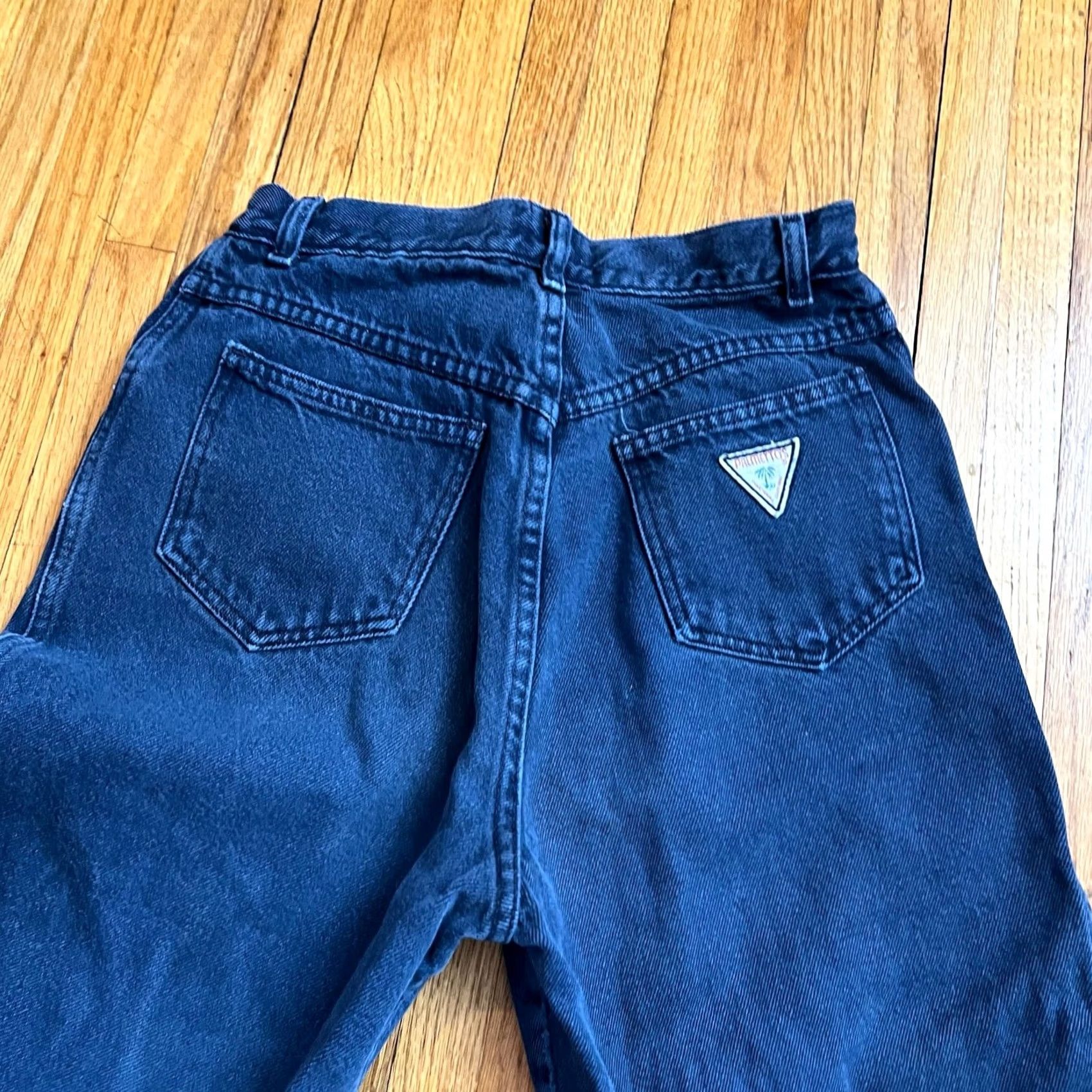 Vintage VINTAGE Palmettos Jeans Womens 11 High Rise 80s Button Front Tapered Mom Blue Womens Jeans 11 High Rise 80s Vintage Button Front Tapered Mom Blue Size 32" / US 10 / IT 46 - 4 Thumbnail