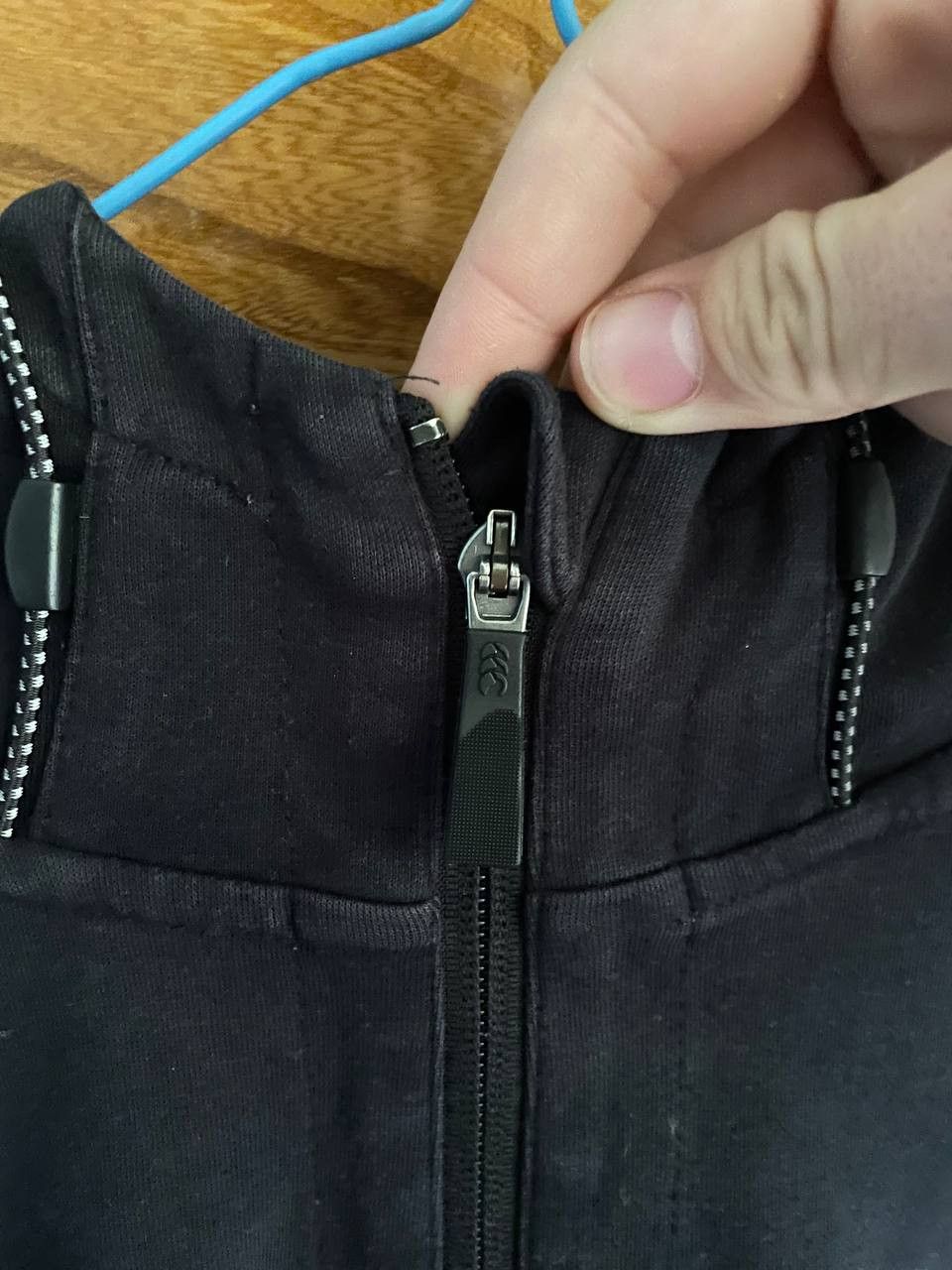 Canterbury of New Zealand × Vintage Canterbury O2 Black Tech Zipup Hoodie Size US XL / EU 56 / 4 - 5 Thumbnail