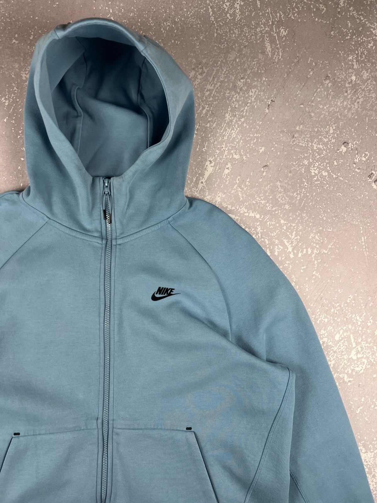 Nike Nike Tech Fleece Baby Blue Hoodie Jacket Maduro Style Size US XL / EU 56 / 4 - 3 Thumbnail