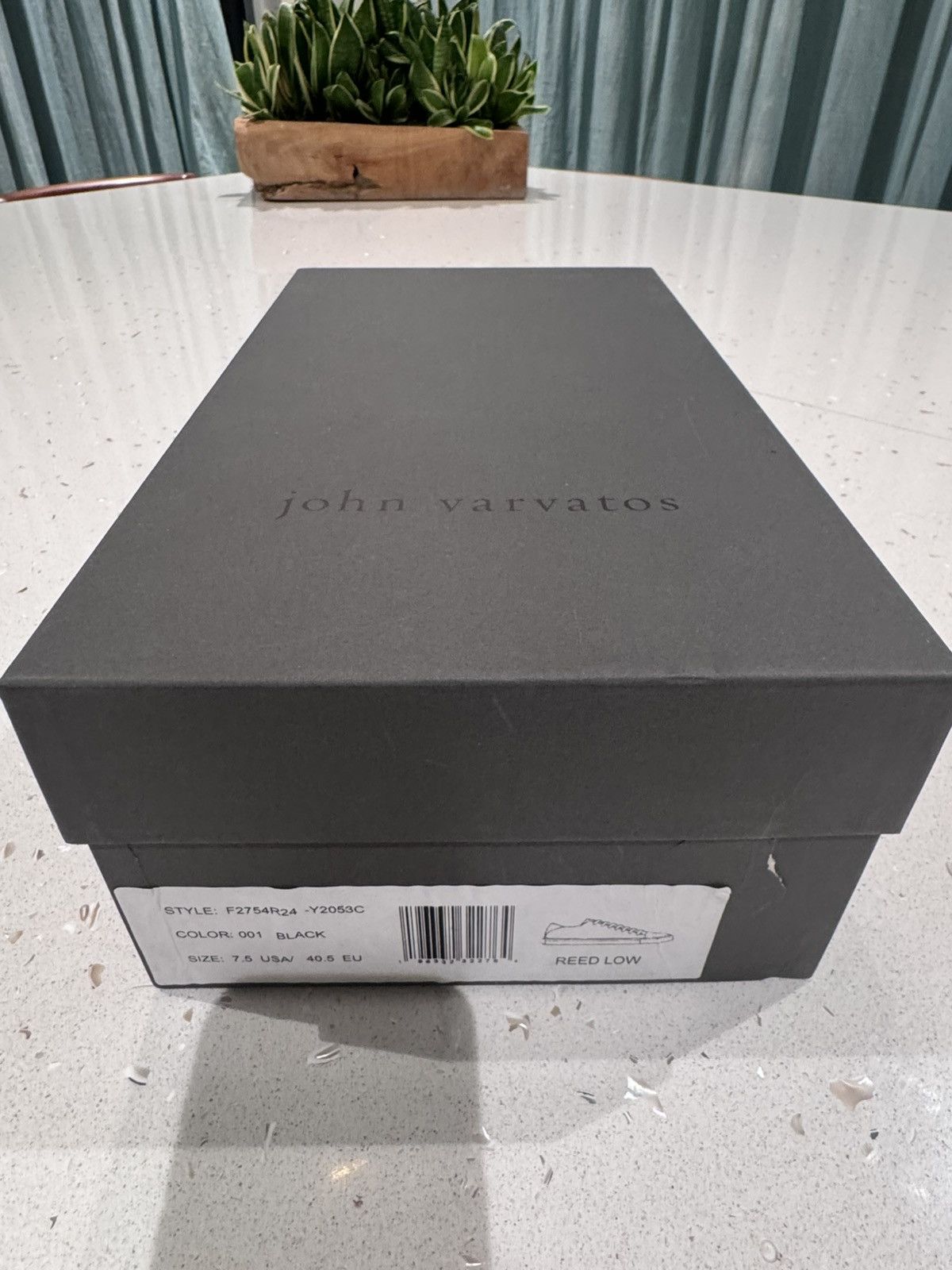 John Varvatos John Varvatos Reed Low Top Leather Sneaker Size US 7.5 / EU 40-41 - 14 Thumbnail