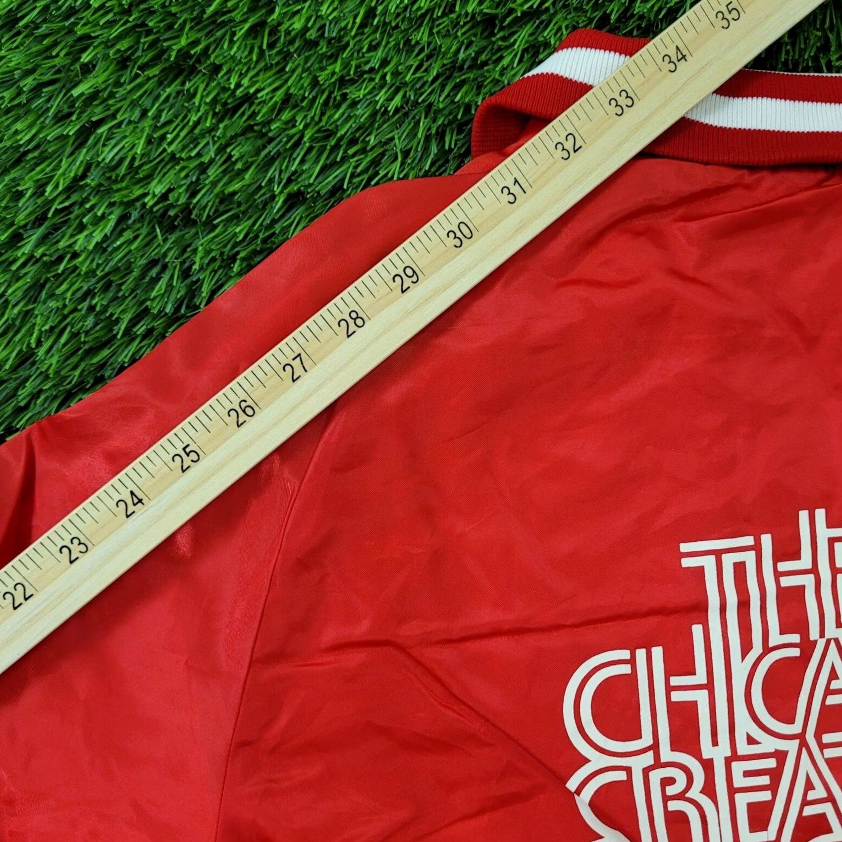 Vintage VINTAGE 80s Chicago Directory Club Bomber Jacket Red Adult Medium Size US M / EU 48-50 / 2 - 3 Thumbnail