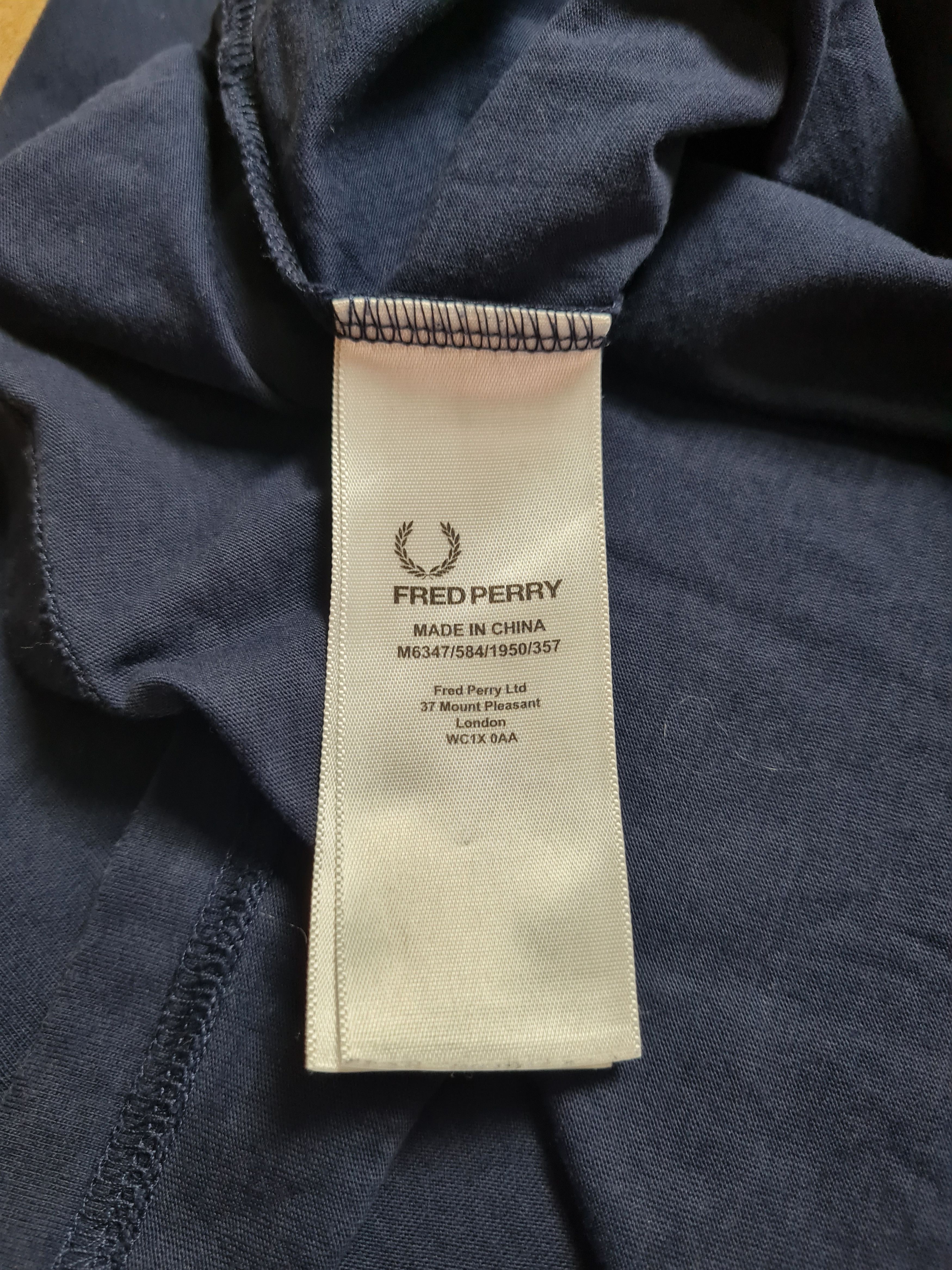 Fred Perry T-shirts Mens Fred Perry Ringer Blue White Size M Vintage Size US M / EU 48-50 / 2 - 13 Thumbnail