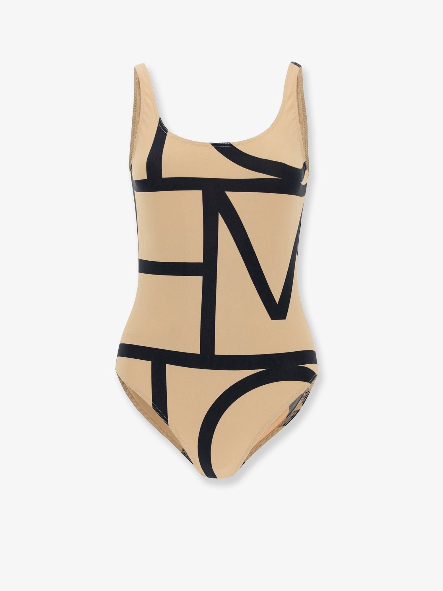 Toteme Monogram Recycled Nylon Blend One-Piece Swimsuit Size S / US 4 / IT 40 - 1 Thumbnail