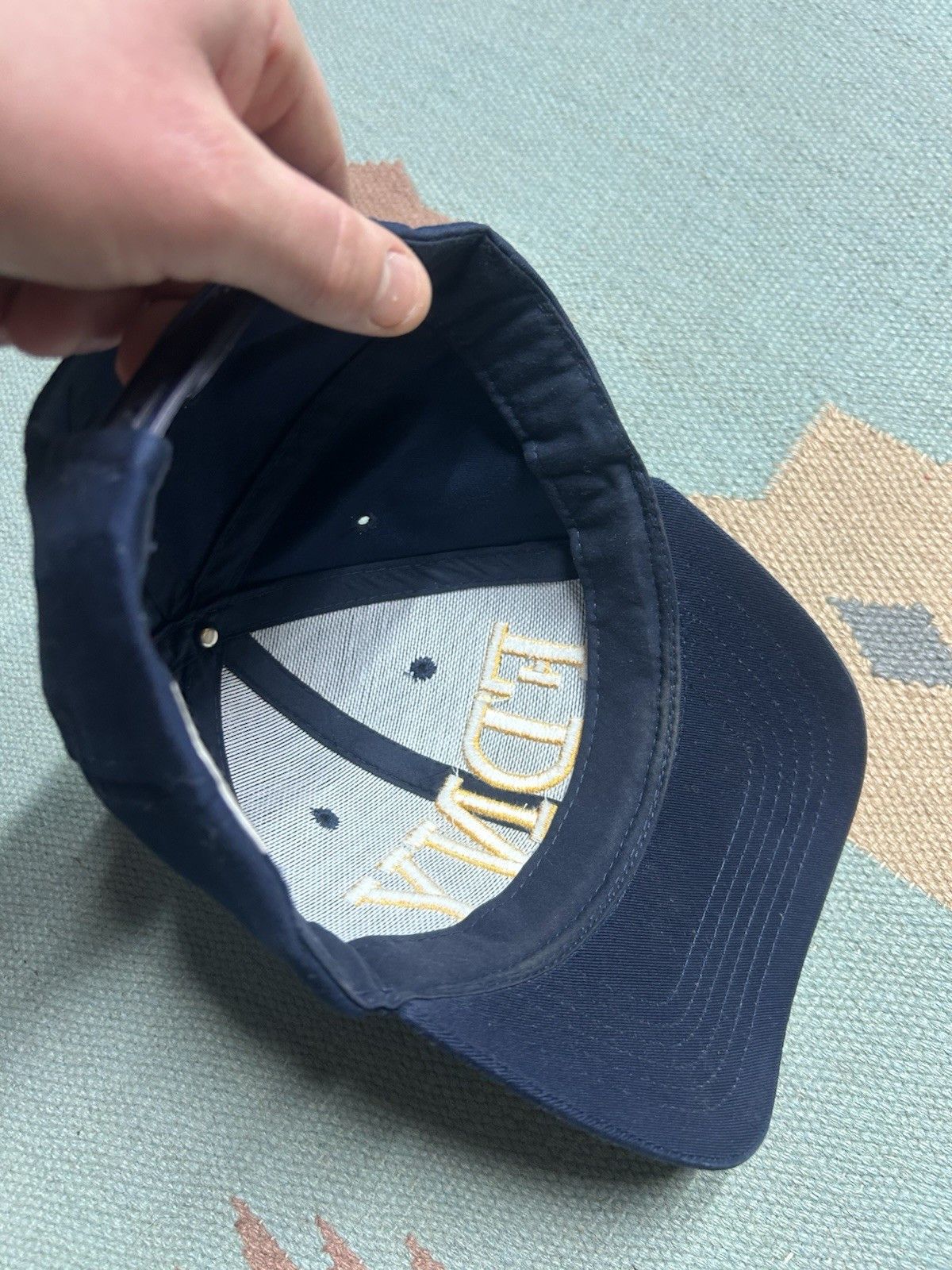 Vintage Vintage SnapBack hat FDNY New York NYC fire department navy Size ONE SIZE - 6 Thumbnail