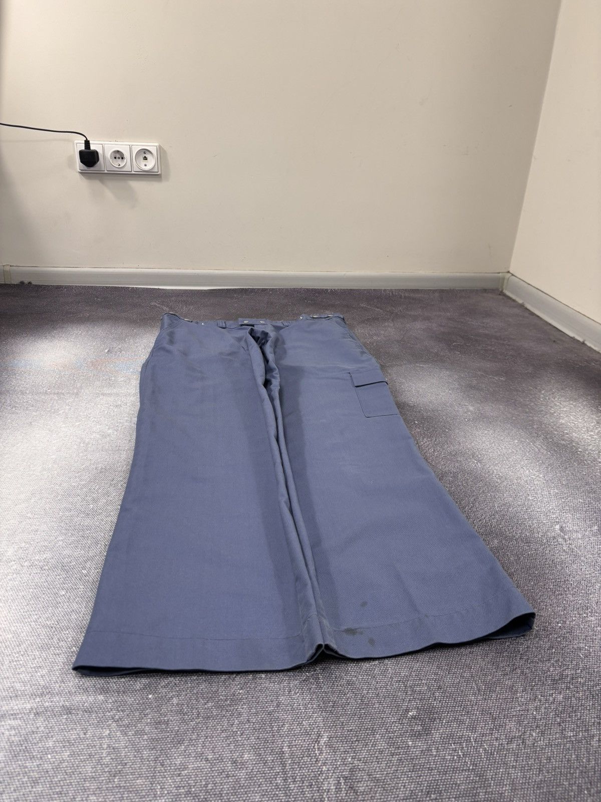 Other Vintage Lutteurs German/French Workwear Blue Utility Pants Size US 34 / EU 50 - 3 Thumbnail
